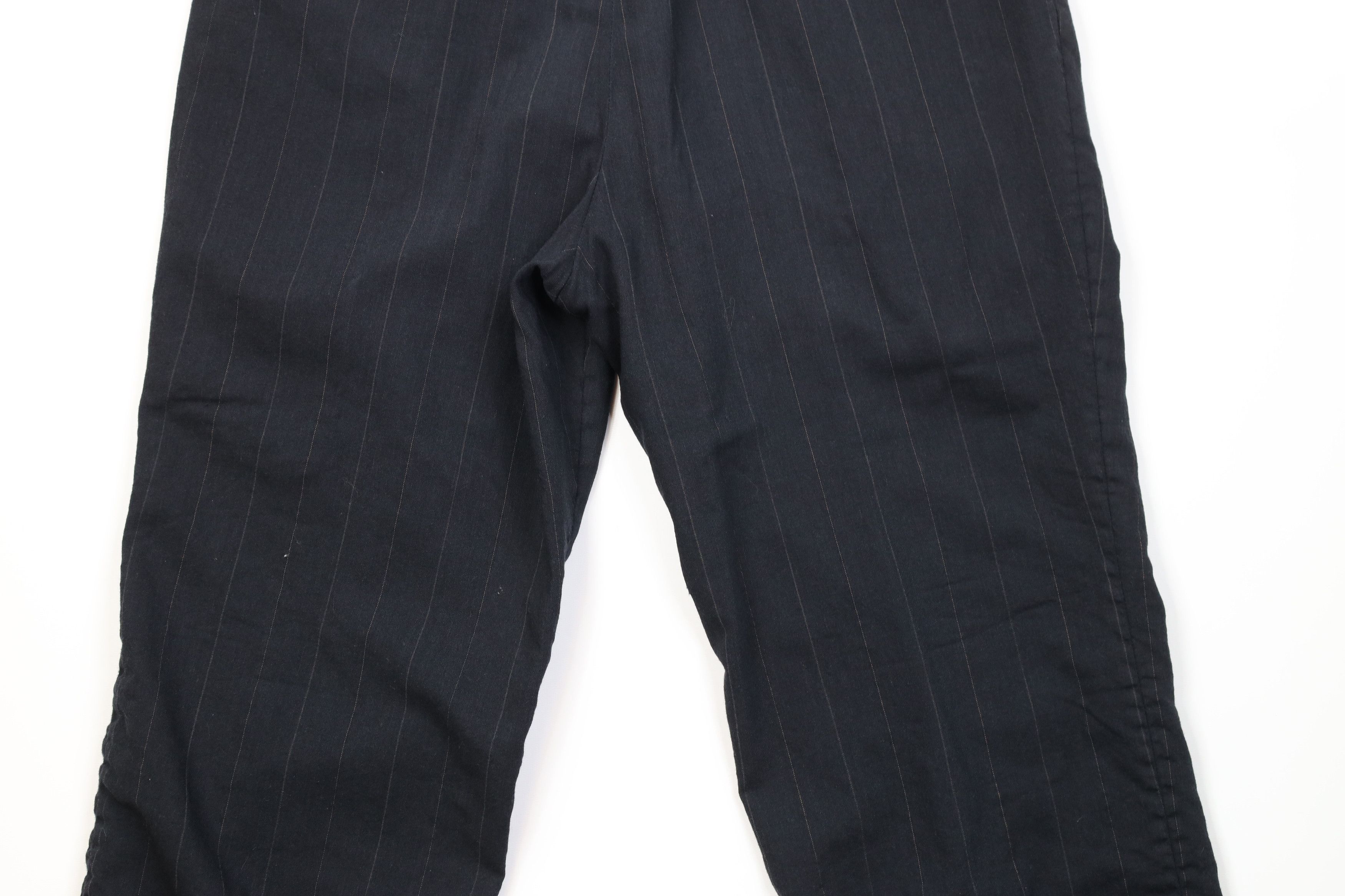 Vintage Vintage 80s Distressed 2 Piece Double Breasted Striped Suit Size 42L - 20 Thumbnail