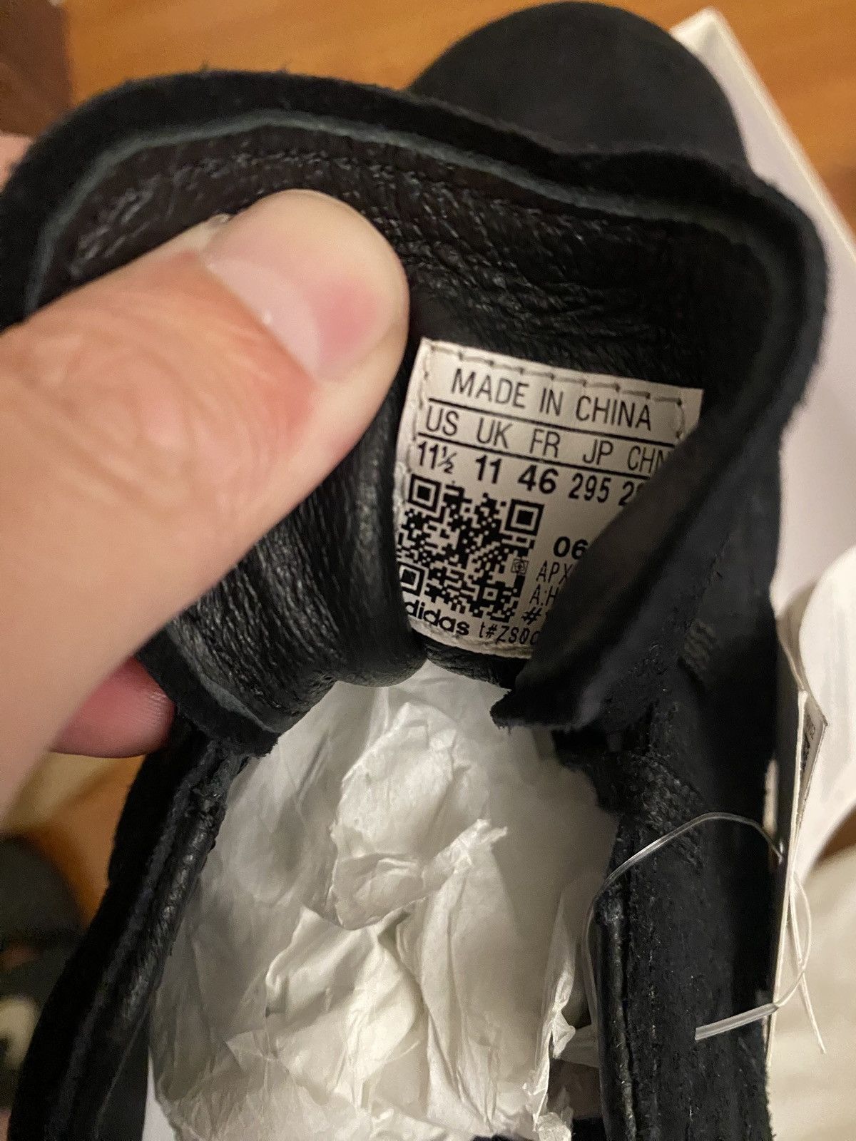 Y-3 Adidas Y-3 Yojhi Yamamoto Hicho Black Sneaker Size US 11.5 / EU 44-45 - 7 Thumbnail