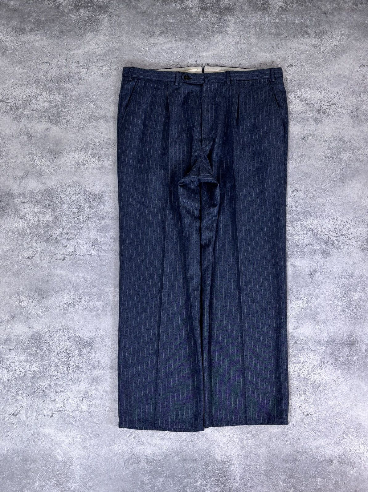 Brioni Brioni Nomentano Men’s 2-Piece Blue Pinstripe Wool Suit Size 48R - 19 Thumbnail