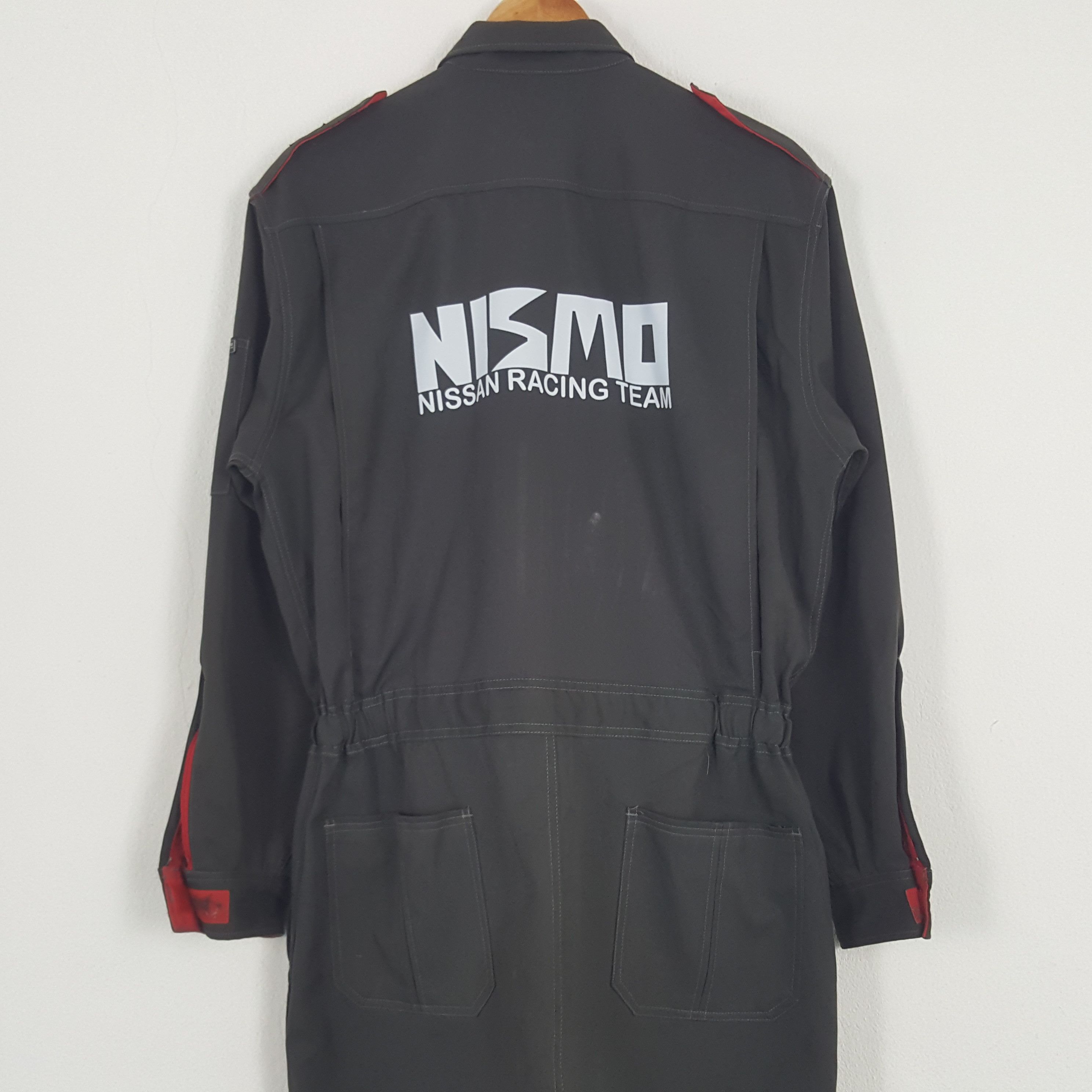 Japanese Brand × Vintage Vintage Nismo Nissan Japanese Racing Team Coverall Jacket Size US L / EU 52-54 / 3 - 2 Thumbnail