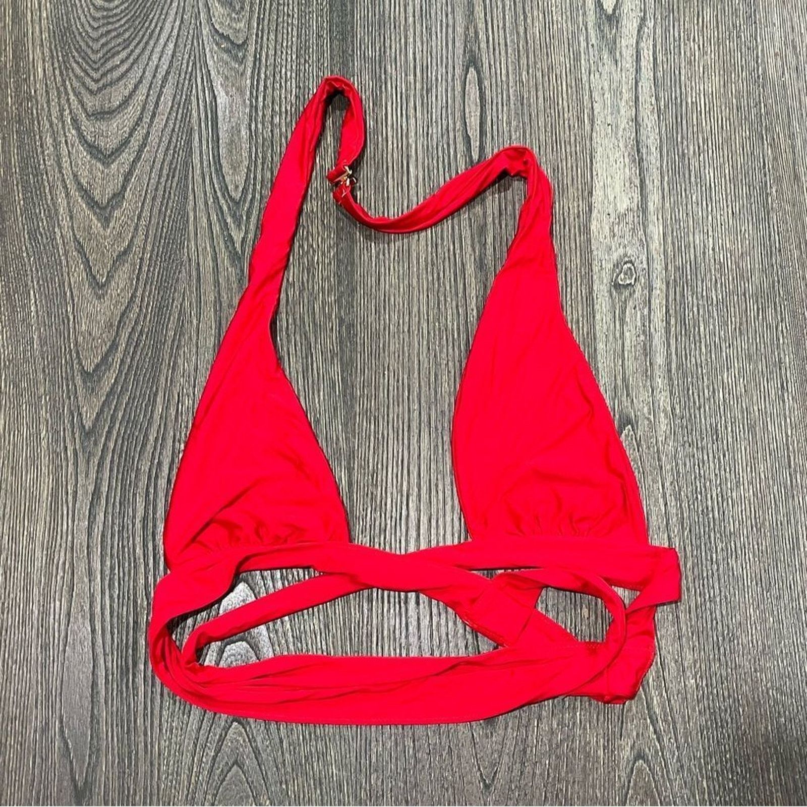 Other NWOT MHB Monica Hansen Beachwear Strappy Bikini Top Size L Size ONE SIZE - 1 Thumbnail