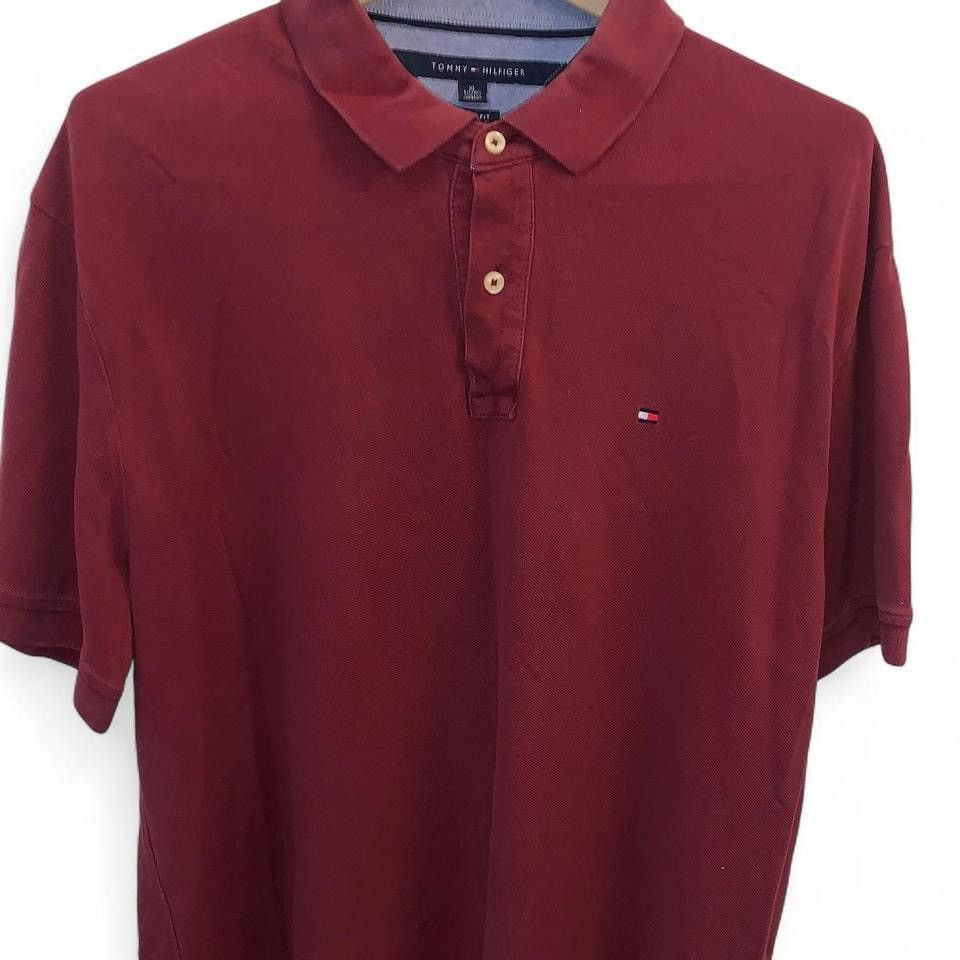 Tommy Hilfiger Vintage 2000s Tommy Hilfiger polo shirt Size US XL / EU 56 / 4 - 3 Thumbnail