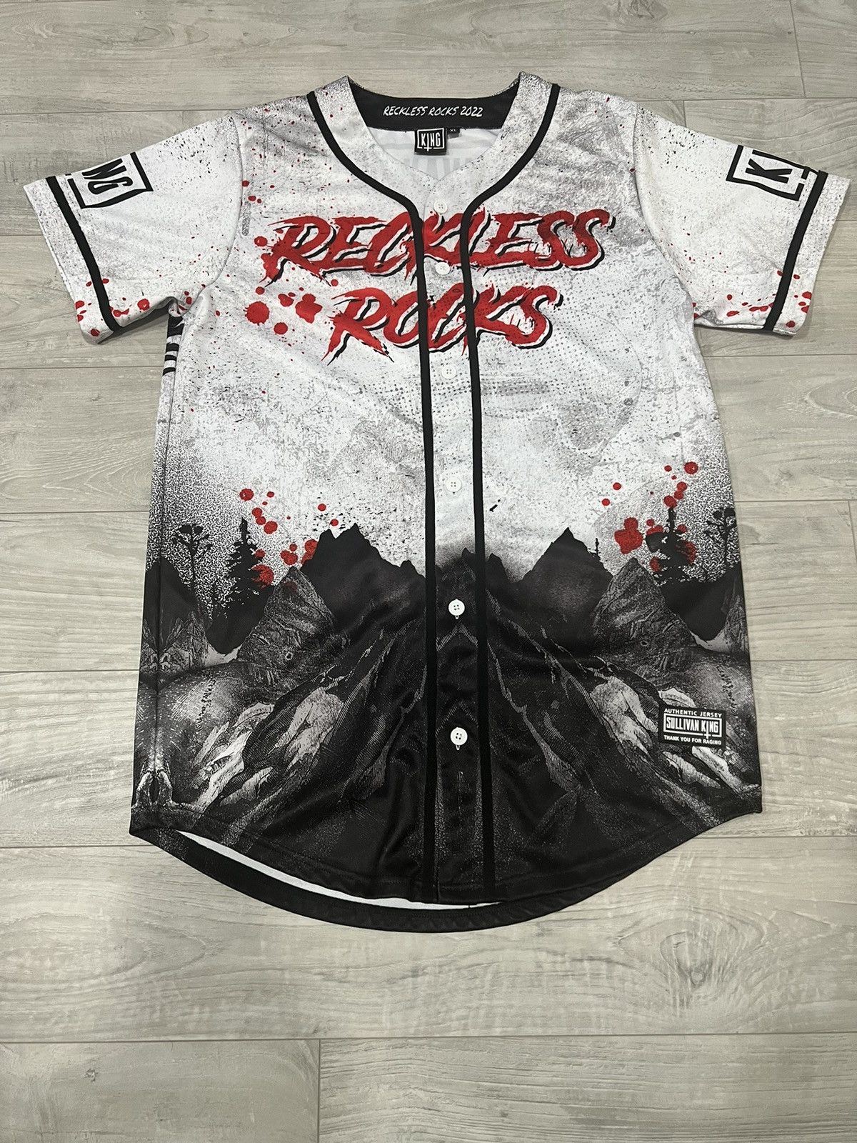 Sullivan King - Vintage hot Reckless Jersey - Size L - Brand New