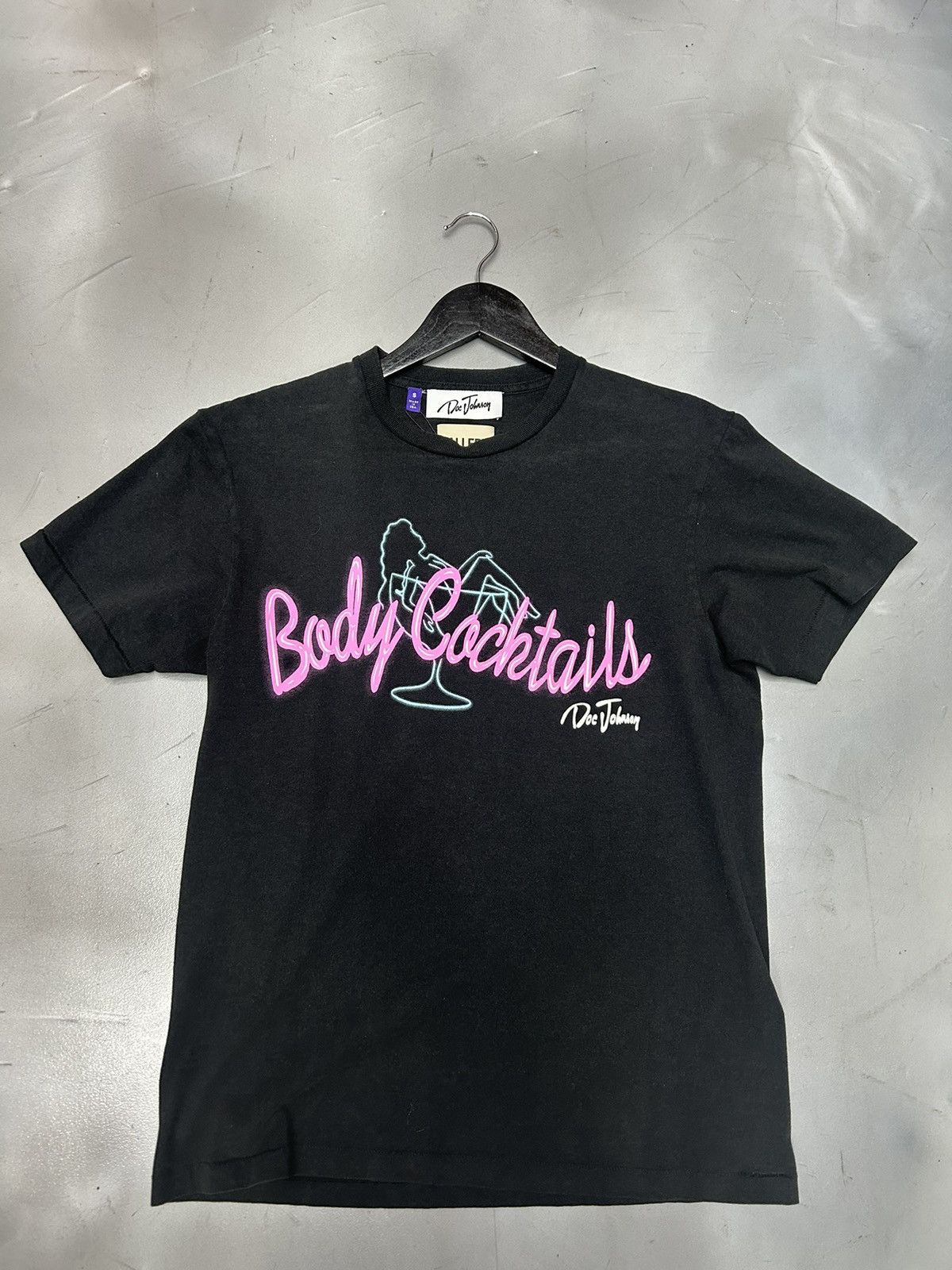 Image of Gallery Dept. Body Cocktails Tee Size S in Black, Men's