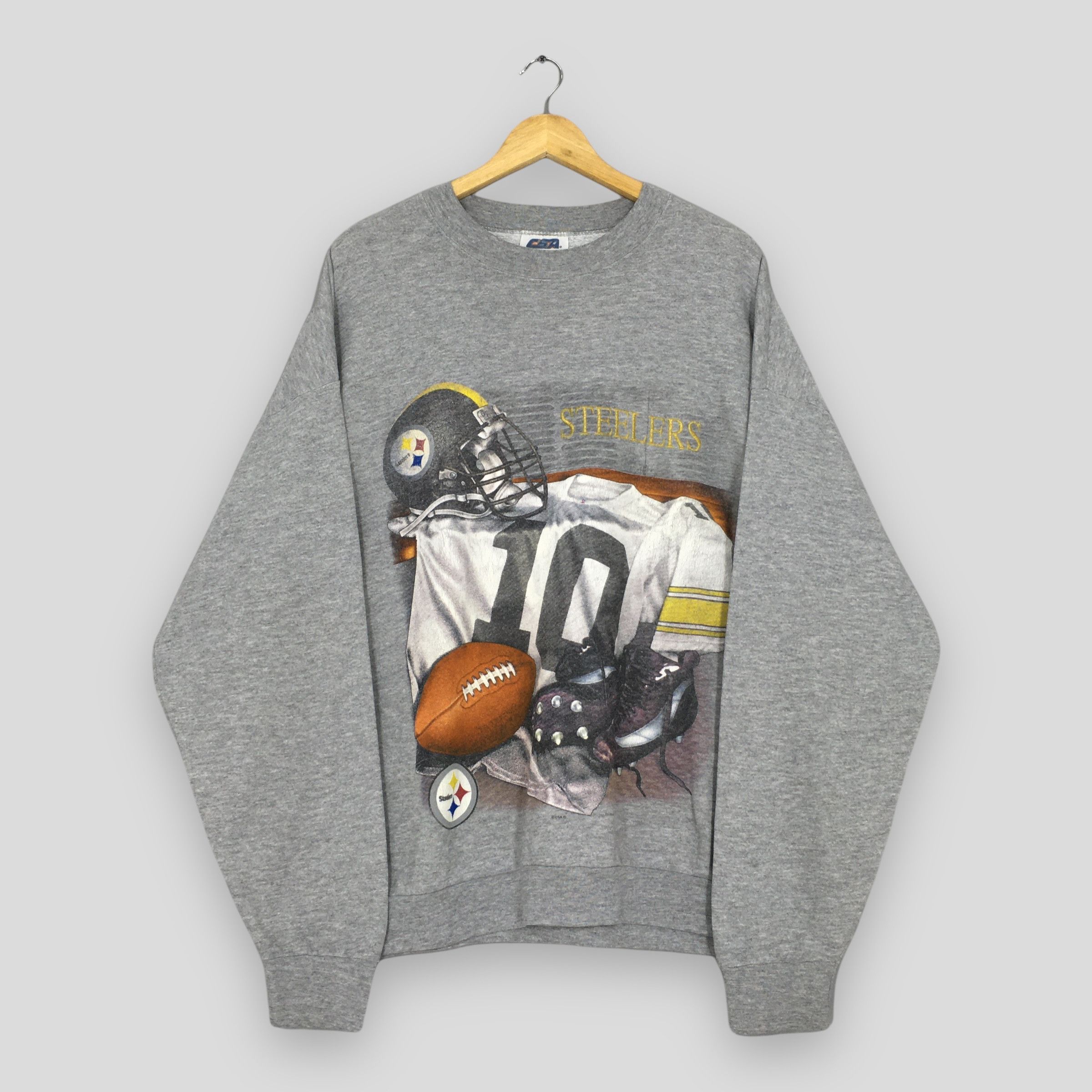 NFL × Vintage Vintage Pittsburgh Steelers NFL Sweatshirt XXLarge Size US XXL / EU 58 / 5 - 1 Thumbnail