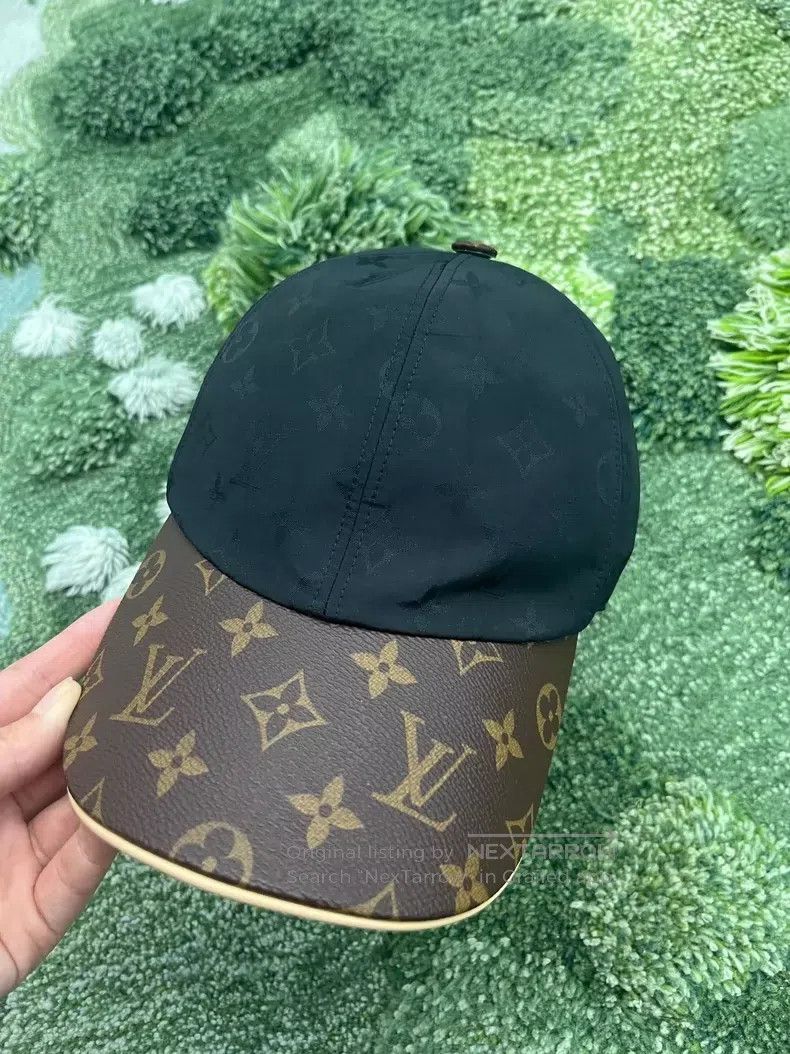 Louis Vuitton Louis Vuitton Old Flower Color-Block Baseball Cap Size ONE SIZE - 1 Thumbnail