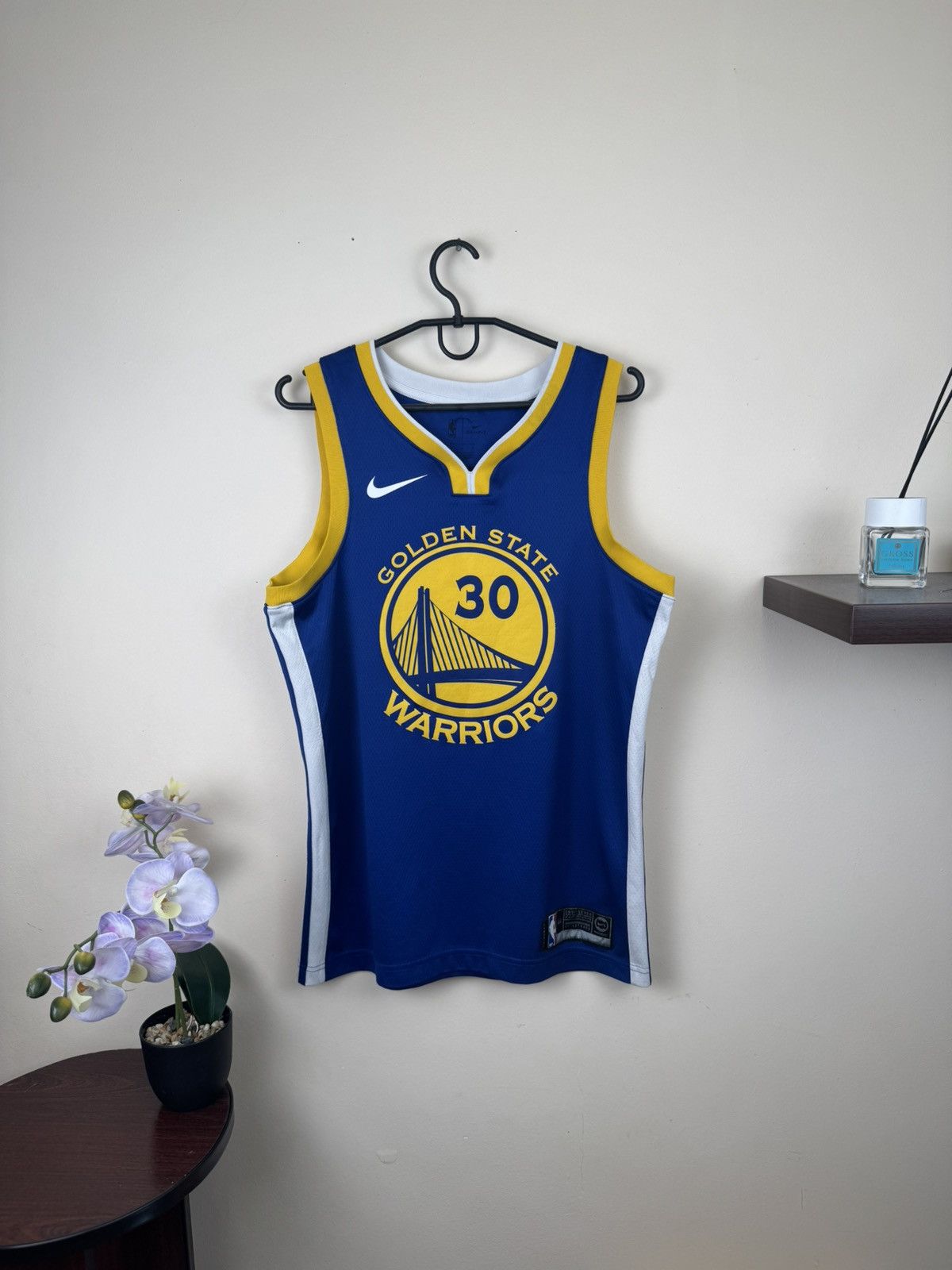 Nike Nike Golden State Warriors Steph Curry Jersey Men's M 44 Size US M / EU 48-50 / 2 - 2 Thumbnail