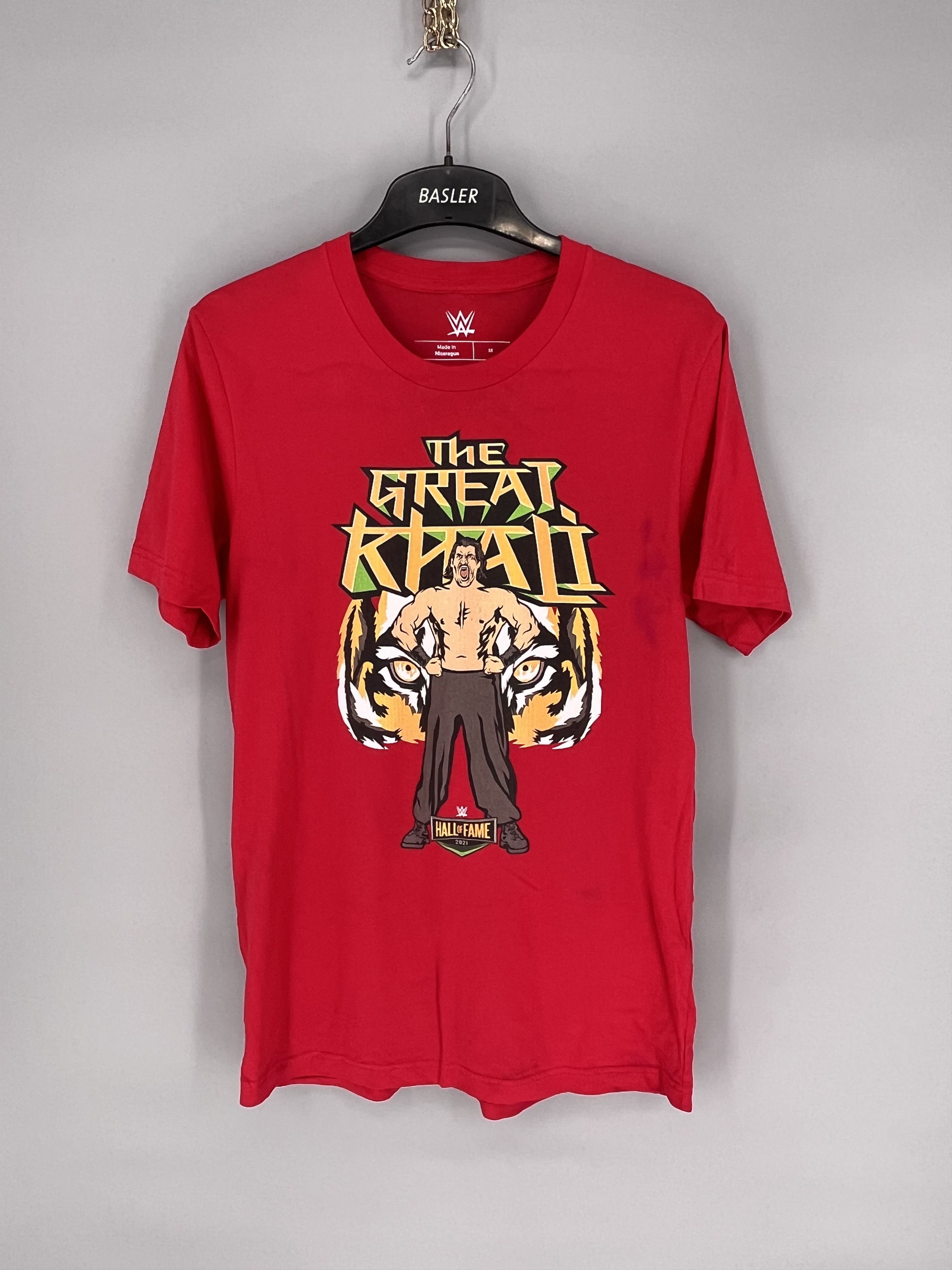 WWE Chemise Champion John Cena - Hustle Loyalty Respect - T-shirt Champion du monde de lutte, Royal Cena, Taille L