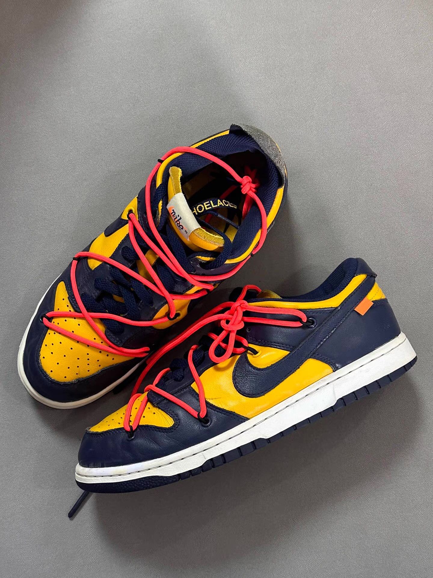 Nike Off-White x Nike Dunk Michigan Ｑ20 Size US 8.5 / EU 41-42 - 1 Thumbnail