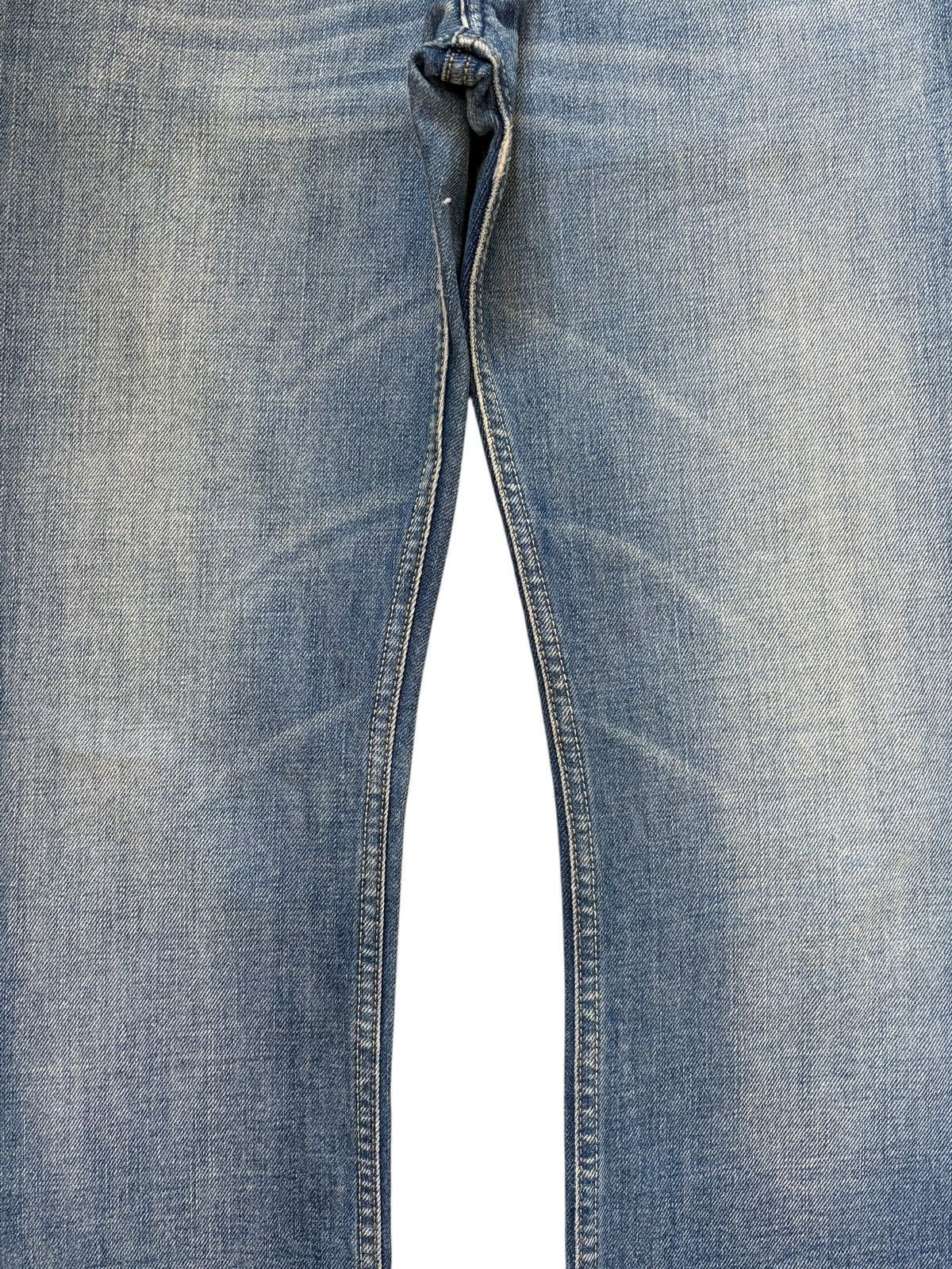 Diesel Vintage Italy Diesel Trouleg Faded Wash Distress Flare Jeans Size US 28 / EU 44 - 3 Thumbnail