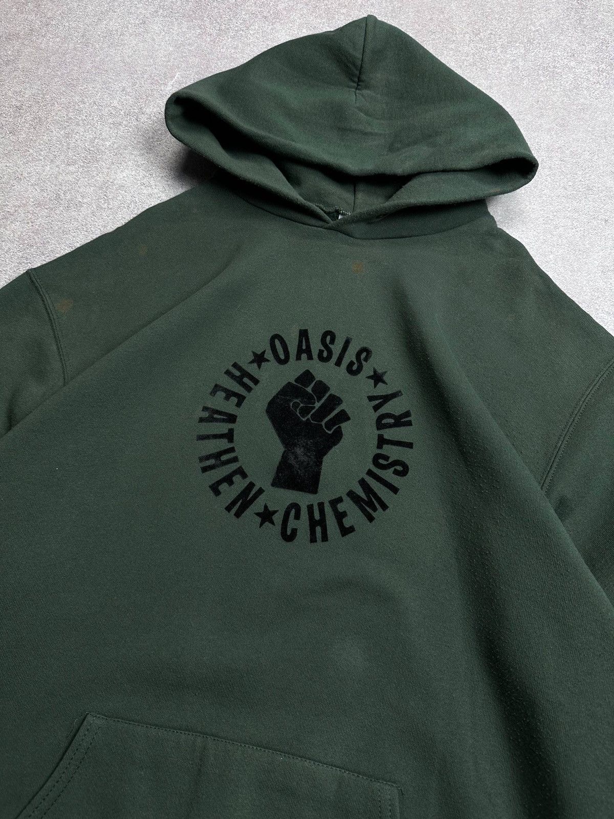 Band Tees Vintage Oasis Heathen Chemistry Boxy Hoodie XL Size US XL / EU 56 / 4 - 3 Thumbnail