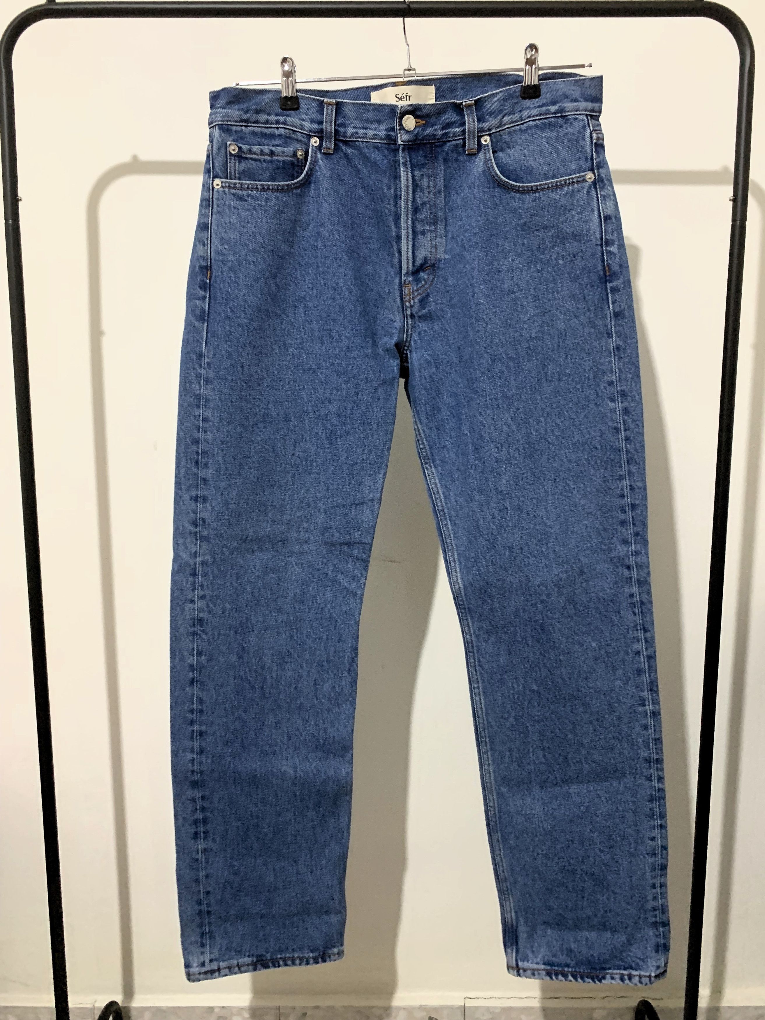 Sefr Straight Cut Jeans Size US 33 - 1 Thumbnail
