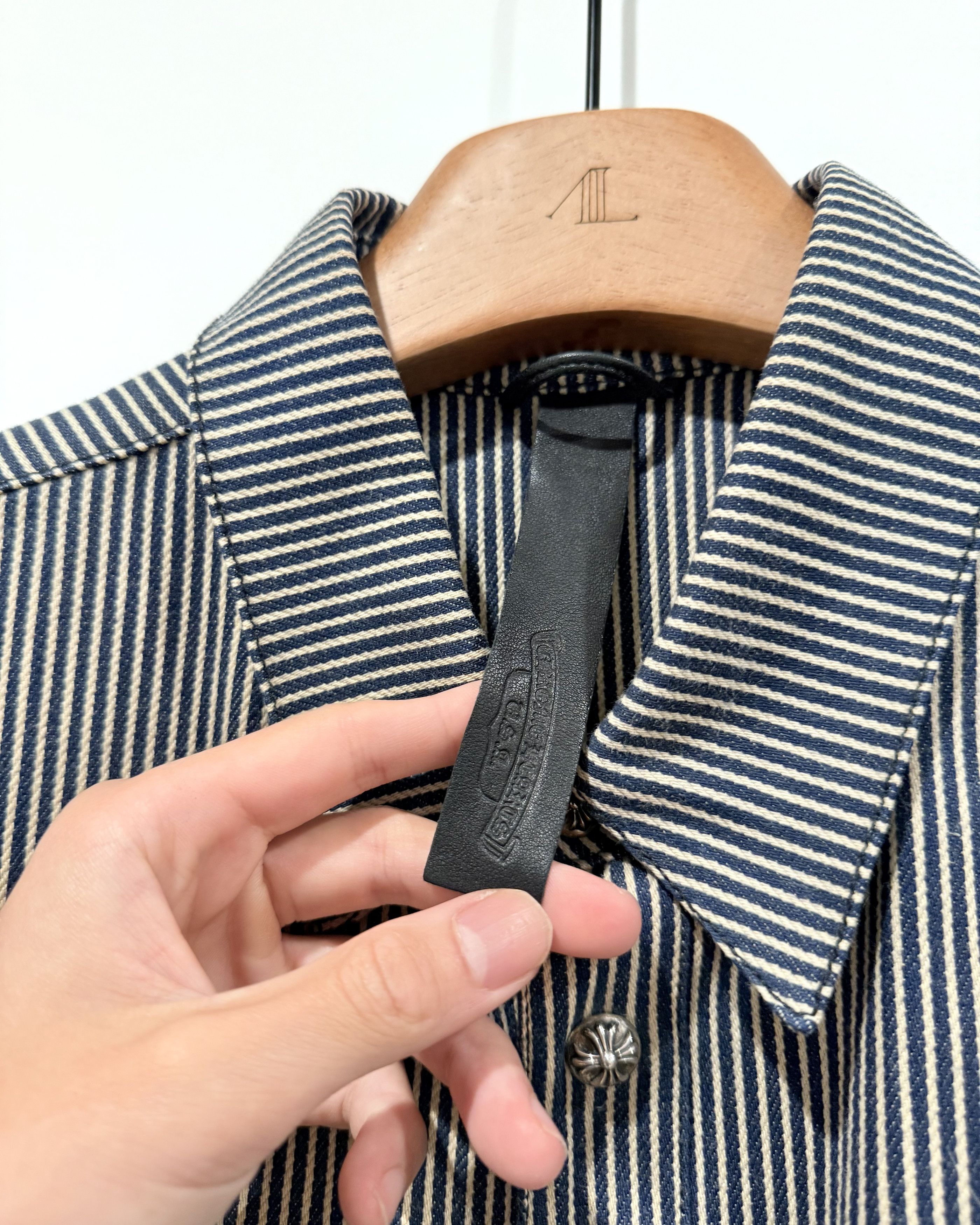 Chrome Hearts Chrome Hearts Striped Jacket Size US M / EU 48-50 / 2 - 3 Thumbnail
