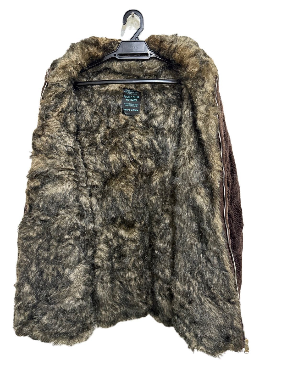 Nicole Club CABLE KNIT WITH FUR INNER NICOLE CLUB KAPITAL STYLE Size US M / EU 48-50 / 2 - 3 Thumbnail