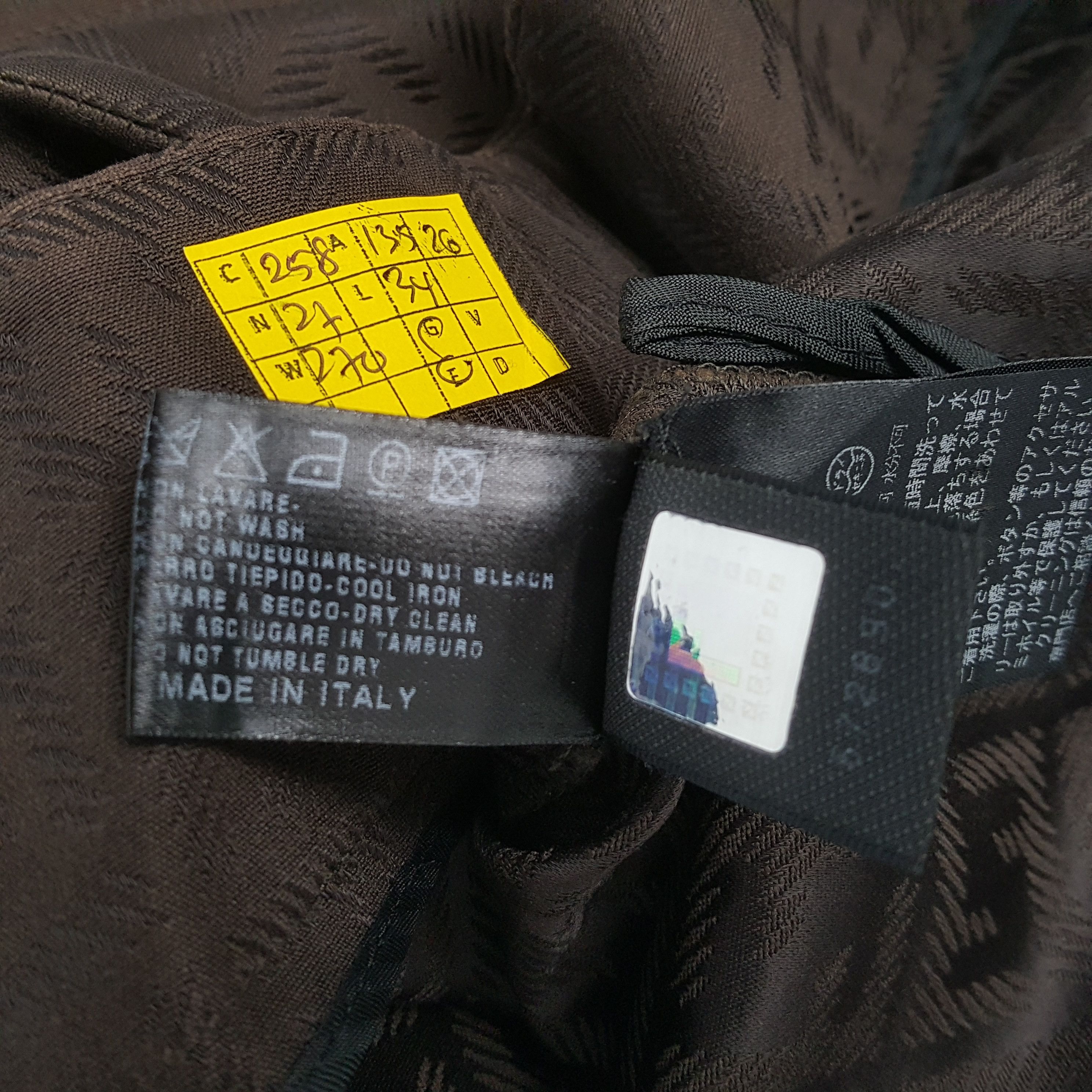 Fendi × Vintage Vintage FENDI Italian Fashion Brand Monogram Design Pants Size 27" / US 4 / IT 40 - 13 Thumbnail