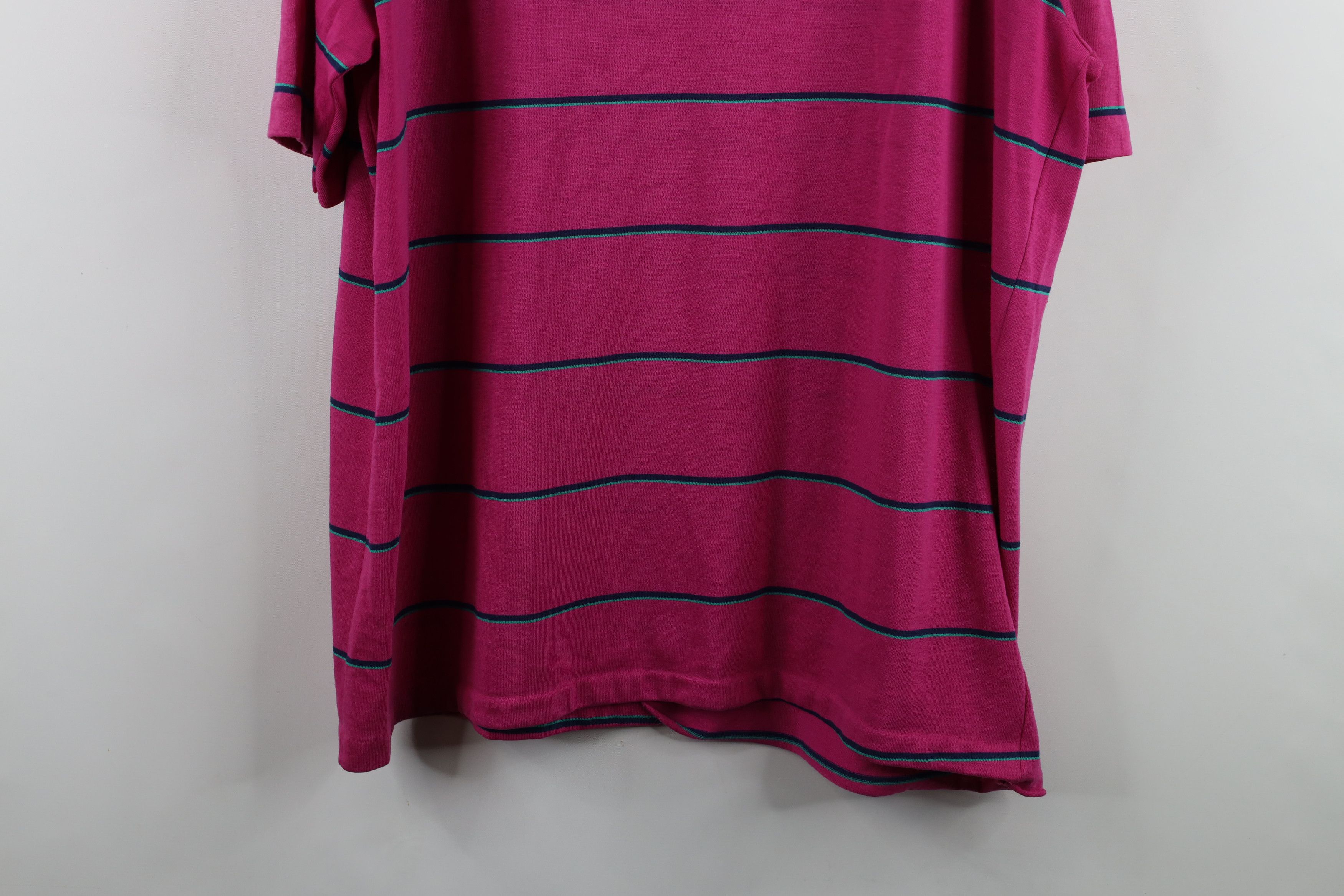 Vintage Vintage 90s Streetwear Knit Short Sleeve Pocket T-Shirt USA Size US XL / EU 56 / 4 - 13 Thumbnail