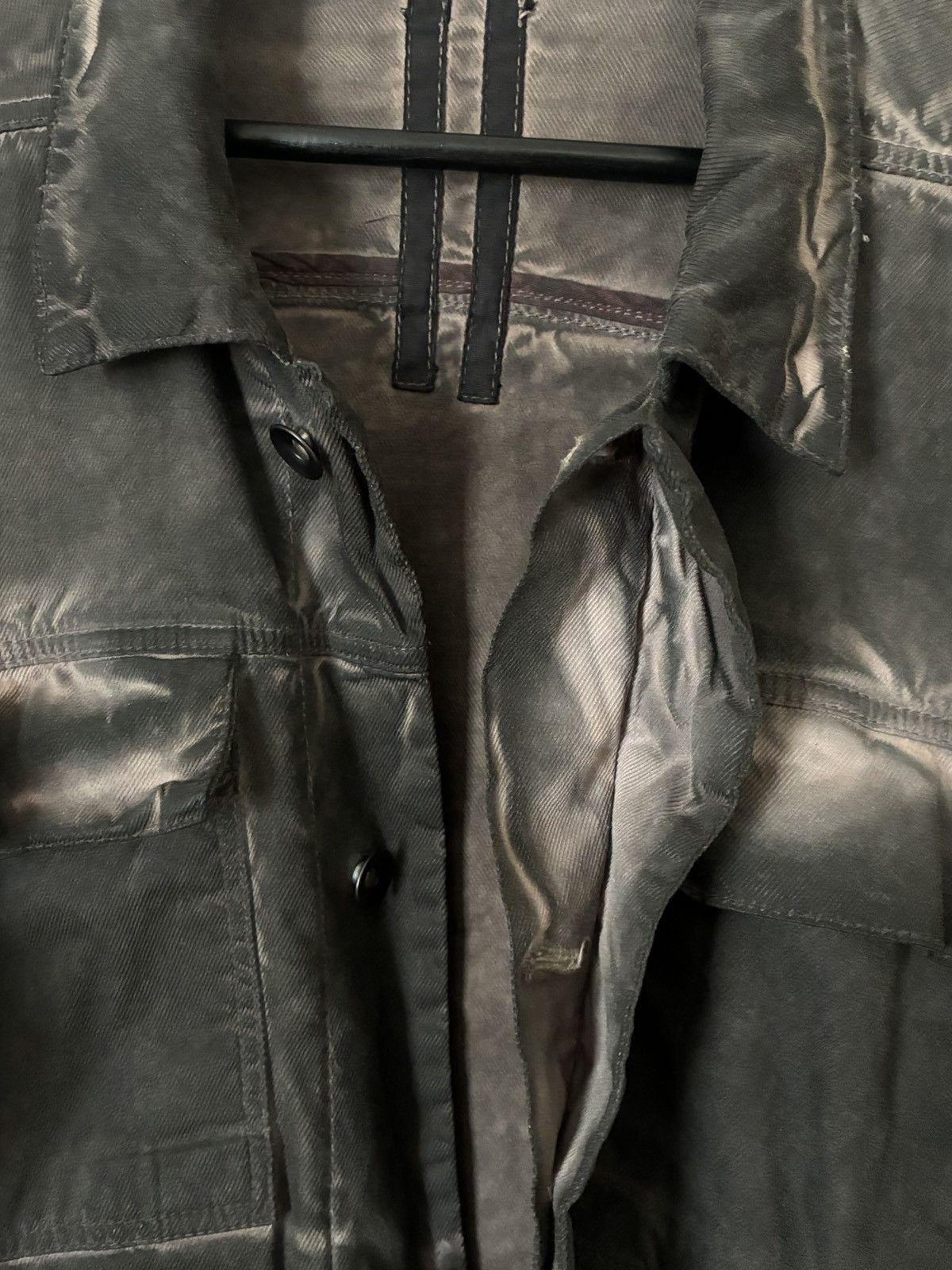 Rick Owens Rick Owens DRKSHDW FW11 Hybrid Trucker Jacket Size US L / EU 52-54 / 3 - 12 Thumbnail