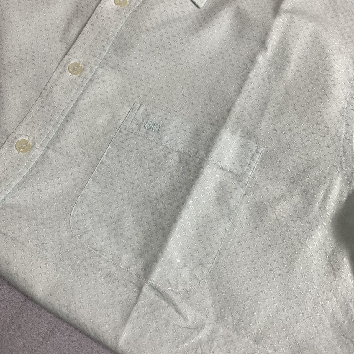 Balenciaga Vintage Balenciaga Jacquard Shirt Size US L / EU 52-54 / 3 - 8 Thumbnail