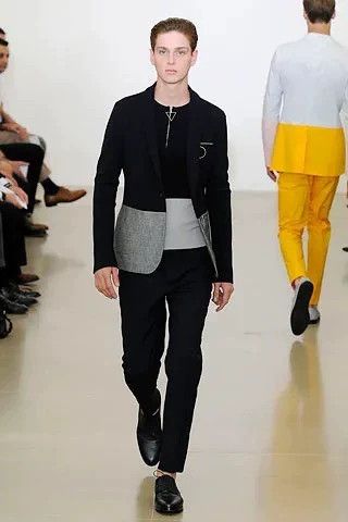 Jil Sander Jil Sander Raf Simons Paneled Blazer Size 50 90% New w/ Tags Size US M / EU 48-50 / 2 - 1 Thumbnail