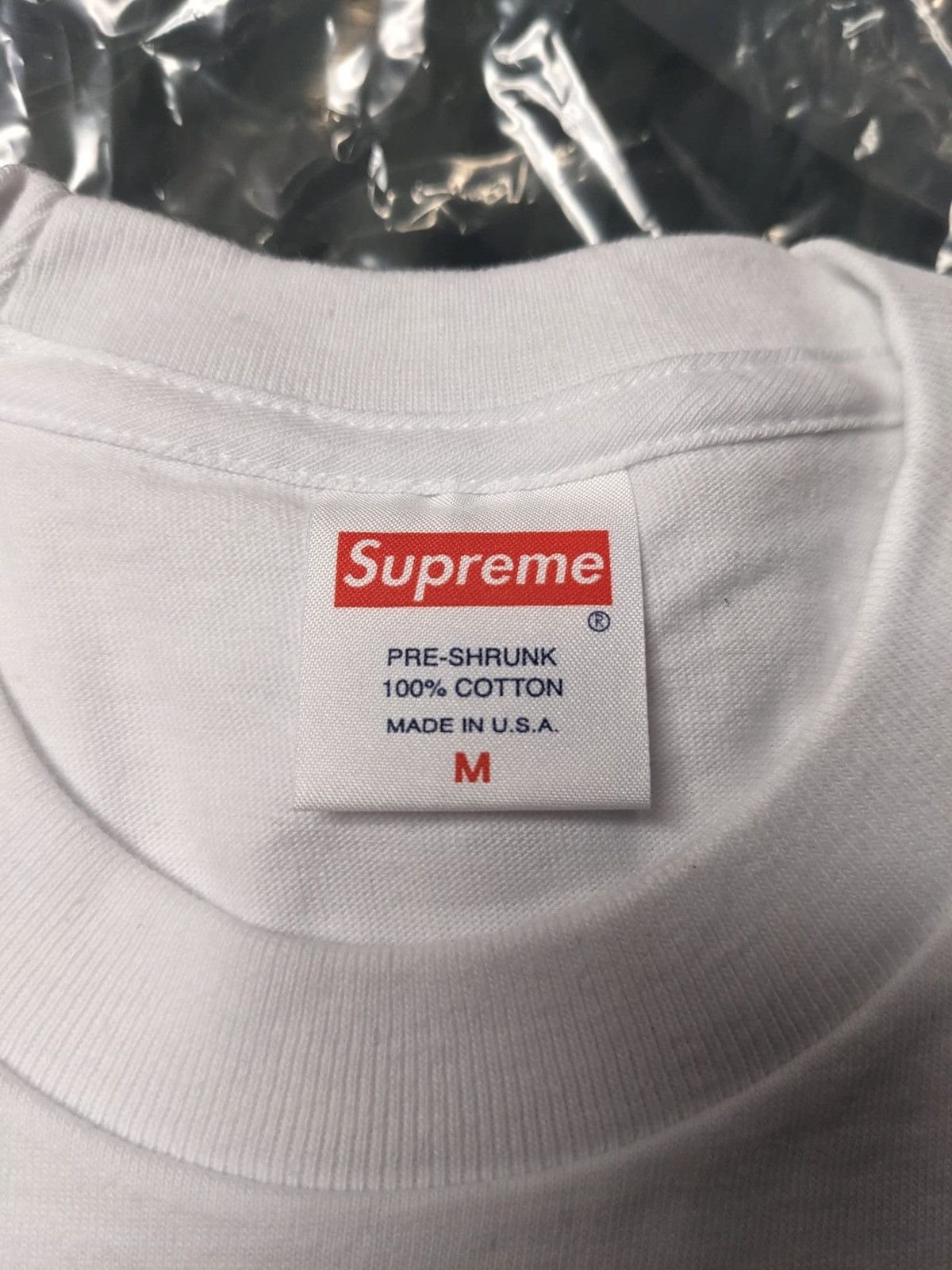 Supreme 2015 Supreme David Sims Tee White Friends + Family Size US M / EU 48-50 / 2 - 6 Thumbnail