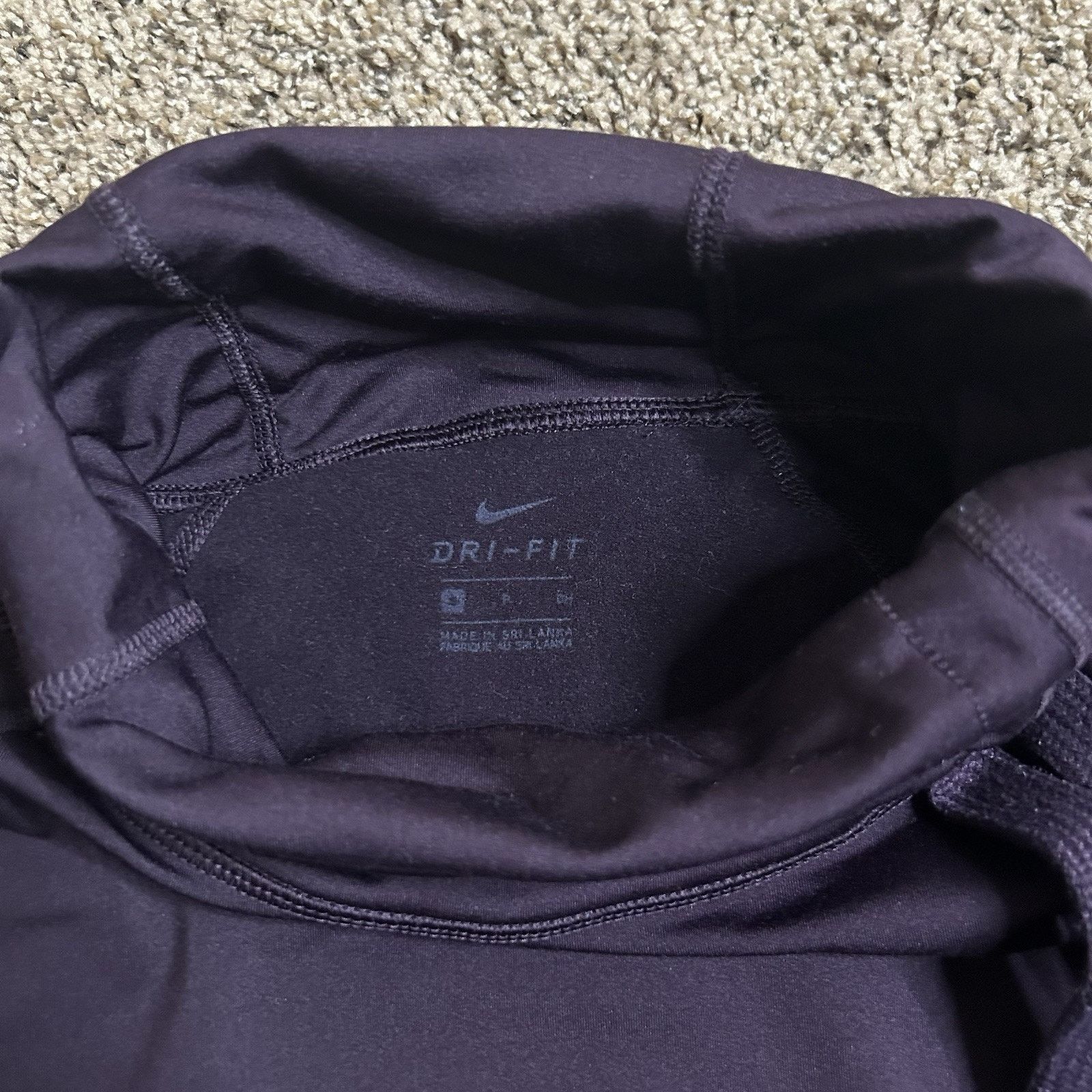 Nike Nike DriFit Womens Pullover Infinity Neck Tie Top -Purple Size S / US 4 / IT 40 - 3 Thumbnail