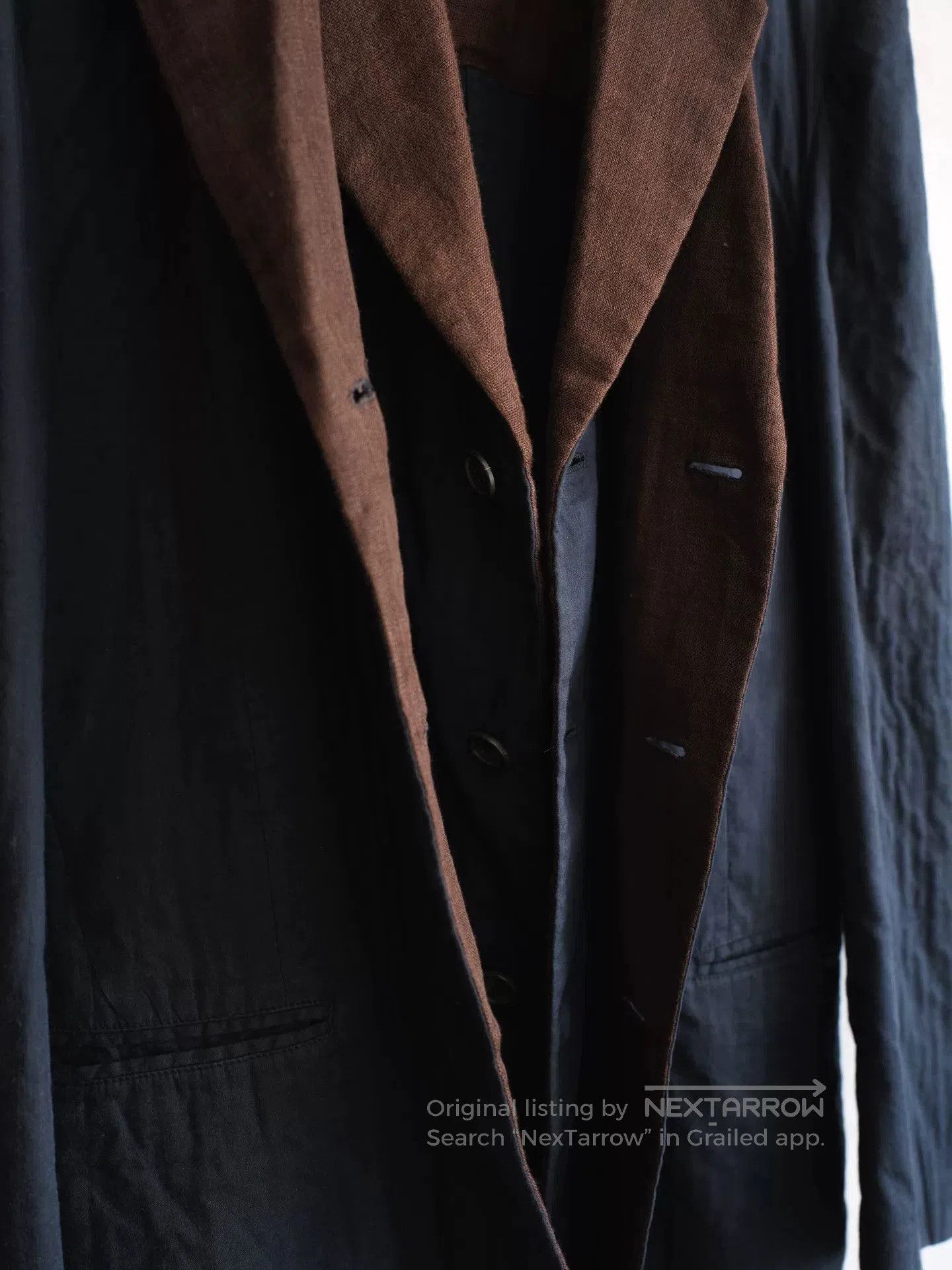 Yohji Yamamoto Yohji Yamamoto Double Layer Jacket. Size US L / EU 52-54 / 3 - 4 Thumbnail