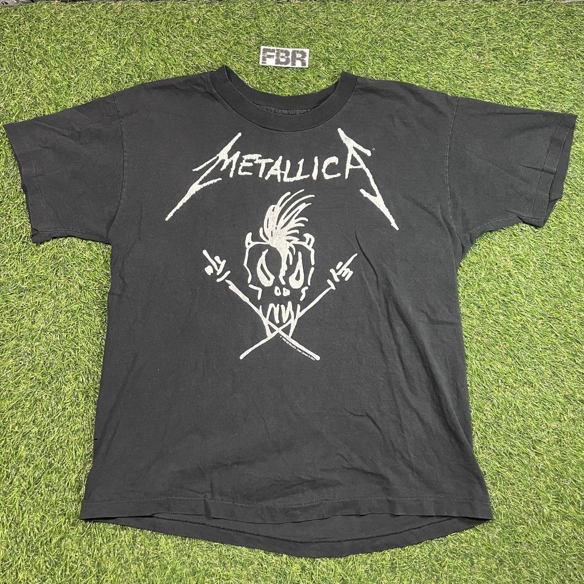 image of 1994 Metallica “Summer Shit” Tour Tee in Black, Men's (Size XL)