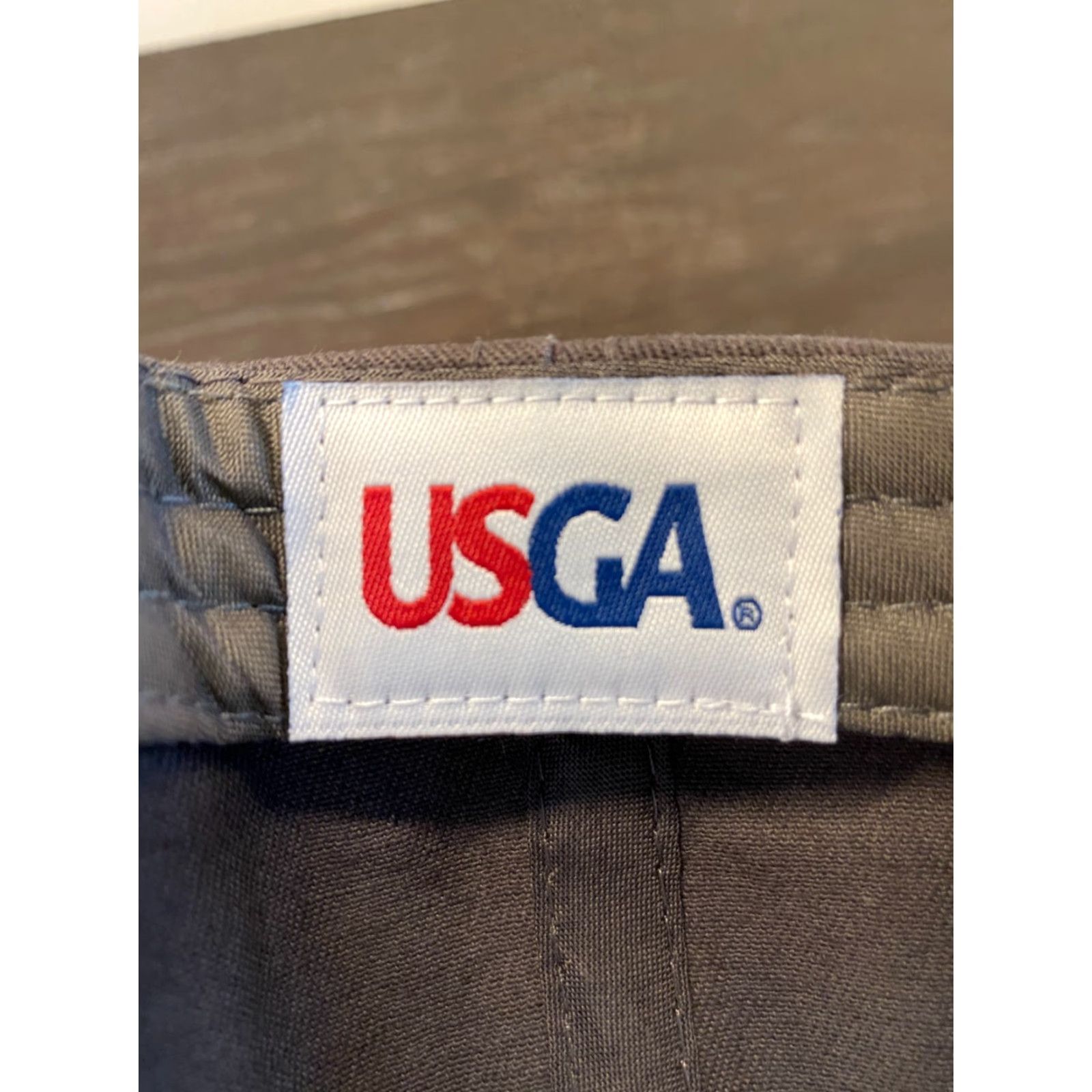 Vintage VINTAGE USGA US Open Golf Hat Adult One Size Gray Cotton Twill Adjustable Sports Size ONE SIZE - 7 Thumbnail