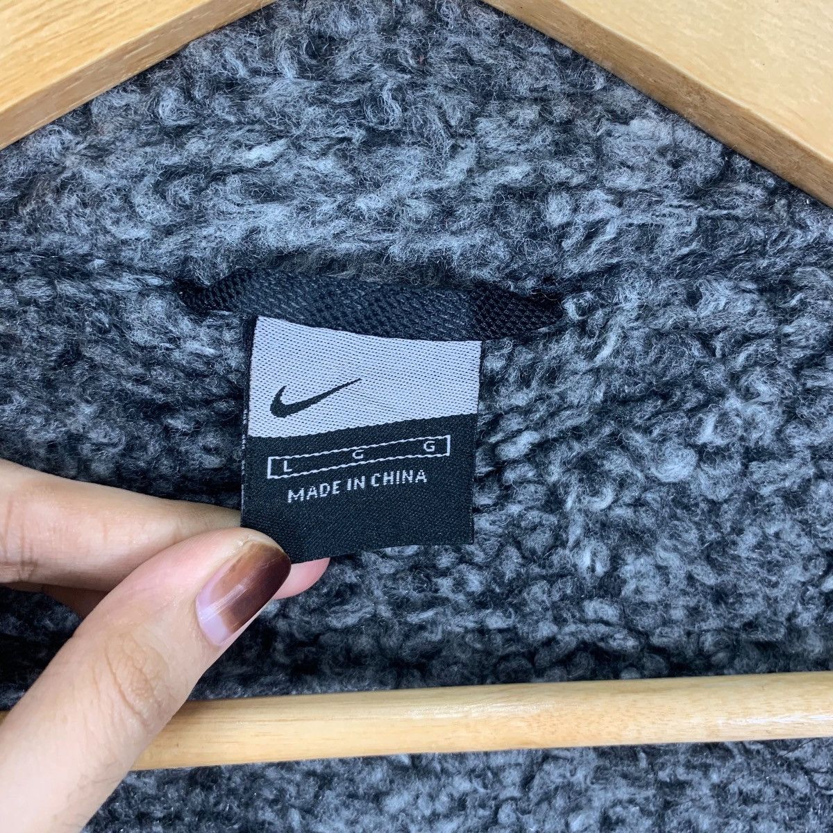 Nike Vintage NIKE SHEARLING Wind Proof Water Repellent Coach Size US L / EU 52-54 / 3 - 9 Thumbnail