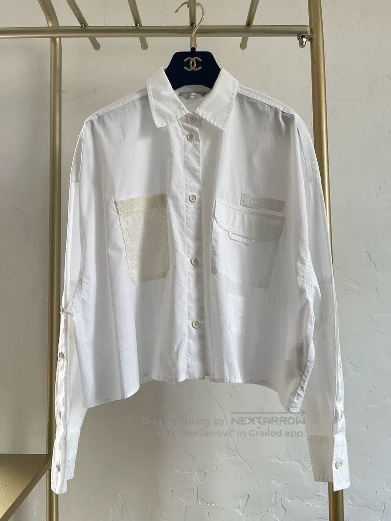 Fendi Fendi White shirt Size XS / US 0-2 / IT 36-38 - 1 Thumbnail