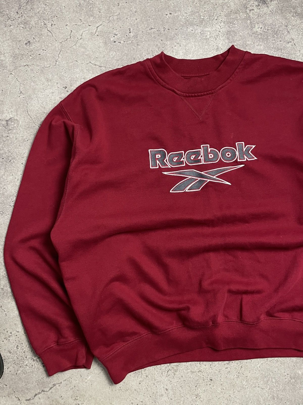 Reebok Reebok Vintage Sweatshirt Big Center Logo 90s Size US XL / EU 56 / 4 - 3 Thumbnail