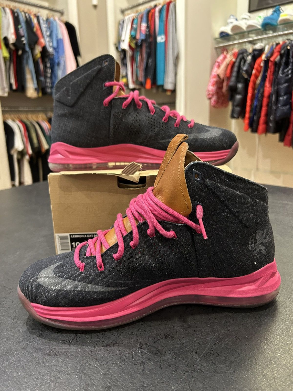 Nike Lebron X EXT ‘Denim’ Size US 10.5 / EU 43-44 - 2 Thumbnail