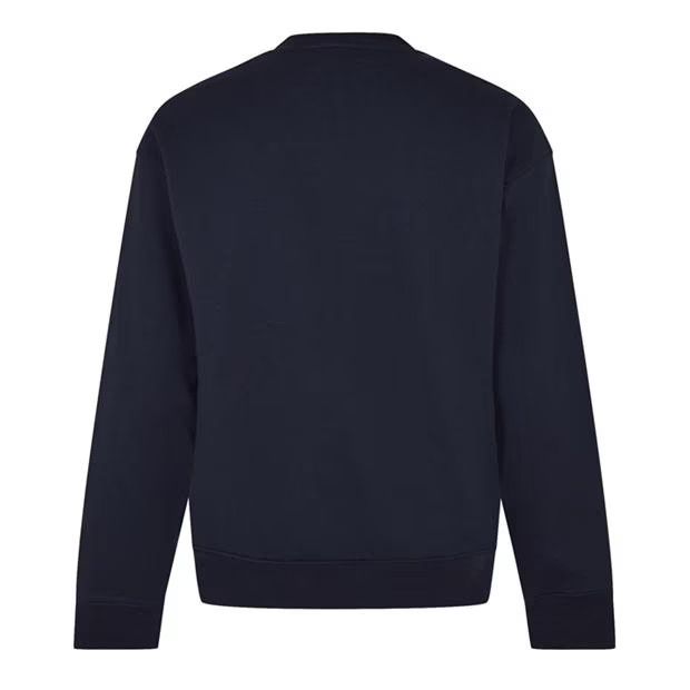 Moschino o1y0225 Logo Crewneck Sweatshirt in Midnight Blue Size US M / EU 48-50 / 2 - 5 Thumbnail
