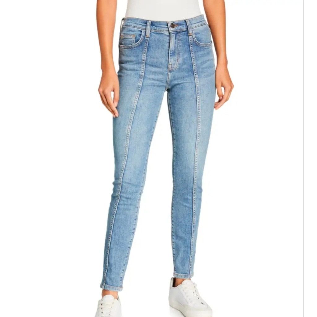 Current/Elliot Current/Elliott The Seamed Ankle Skinny Stiletto Jeans Sz 27 Size 27" / US 4 / IT 40 - 1 Thumbnail