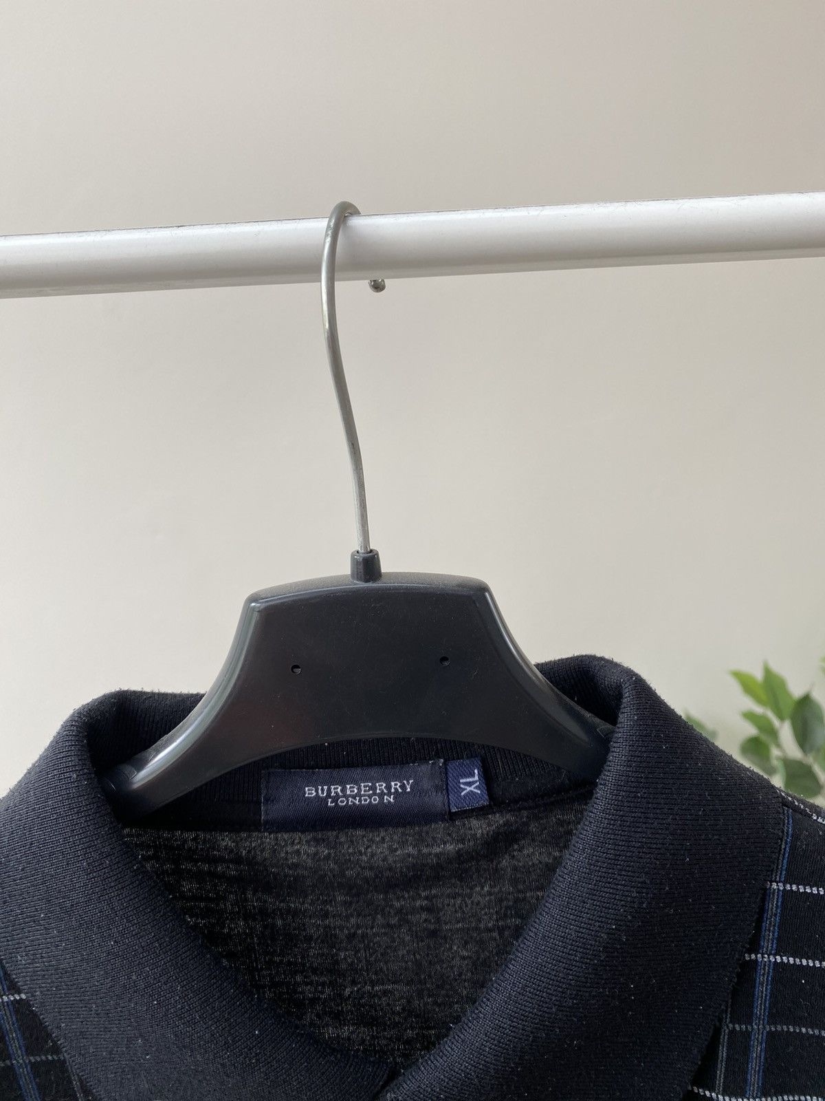 Burberry × Designer × Vintage Vintage Burberry Pringle Plaid Polo T-Shirt Size US XL / EU 56 / 4 - 6 Thumbnail