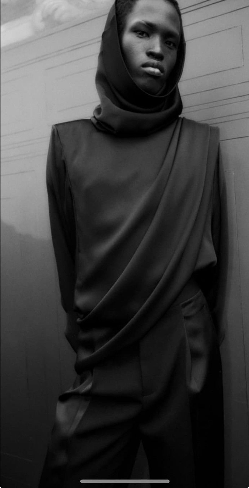 Saint Laurent Paris Saint laurent aw23 drape satin shirts top Size US M / EU 48-50 / 2 - 2 Thumbnail
