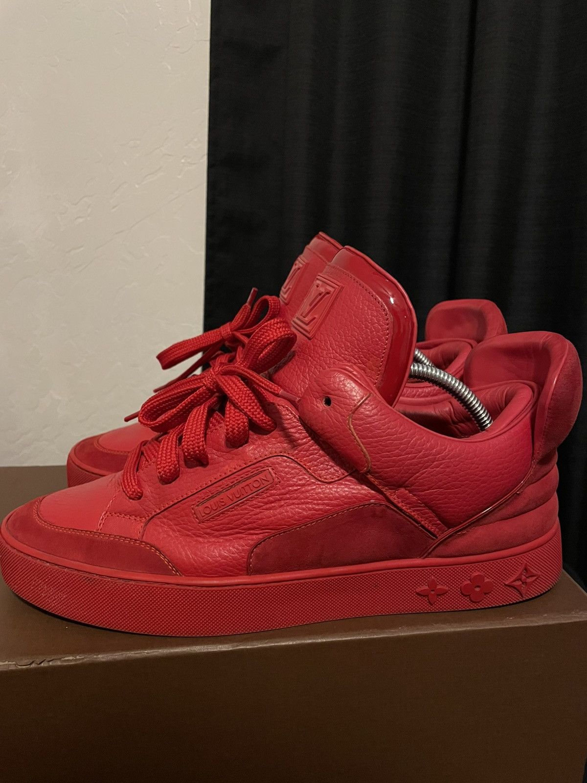 Kanye West × Louis Vuitton Kanye Louis Vuitton all red dons Size US 7.5 / EU 40-41 - 3 Thumbnail