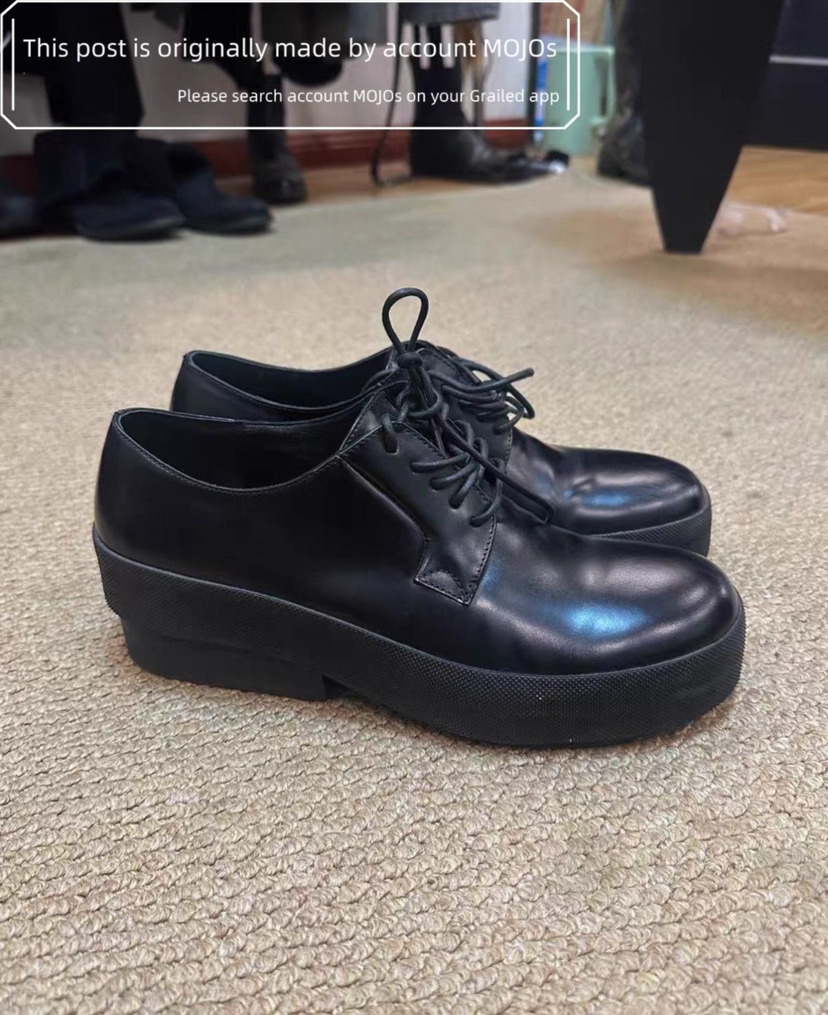 Raf Simons Sz 40 Raf Simons 23SS Thick Bottom Derby mojos1720 Size US 7 / EU 40 - 5 Thumbnail
