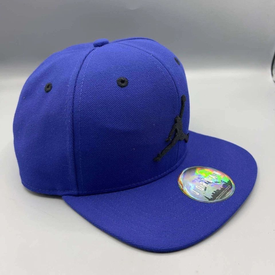 Jordan Brand Air Jordan Hat Men Embroidered Logo Jumpman Snap Back Cap Size ONE SIZE - 4 Thumbnail