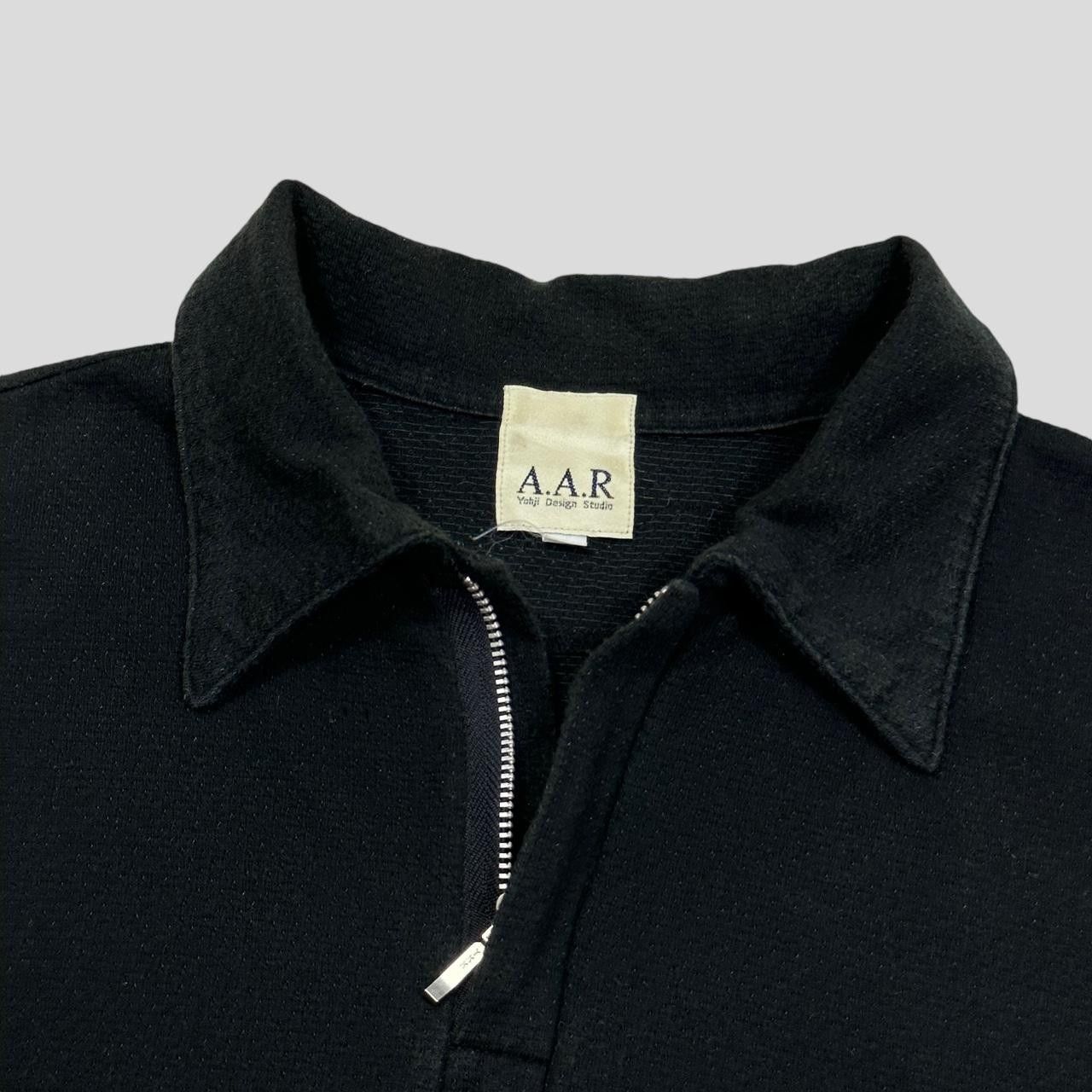 Yohji Yamamoto Yohji Yammamoto 00’s Mesh Cotton Zip Collar Shirt - S Size US S / EU 44-46 / 1 - 3 Thumbnail