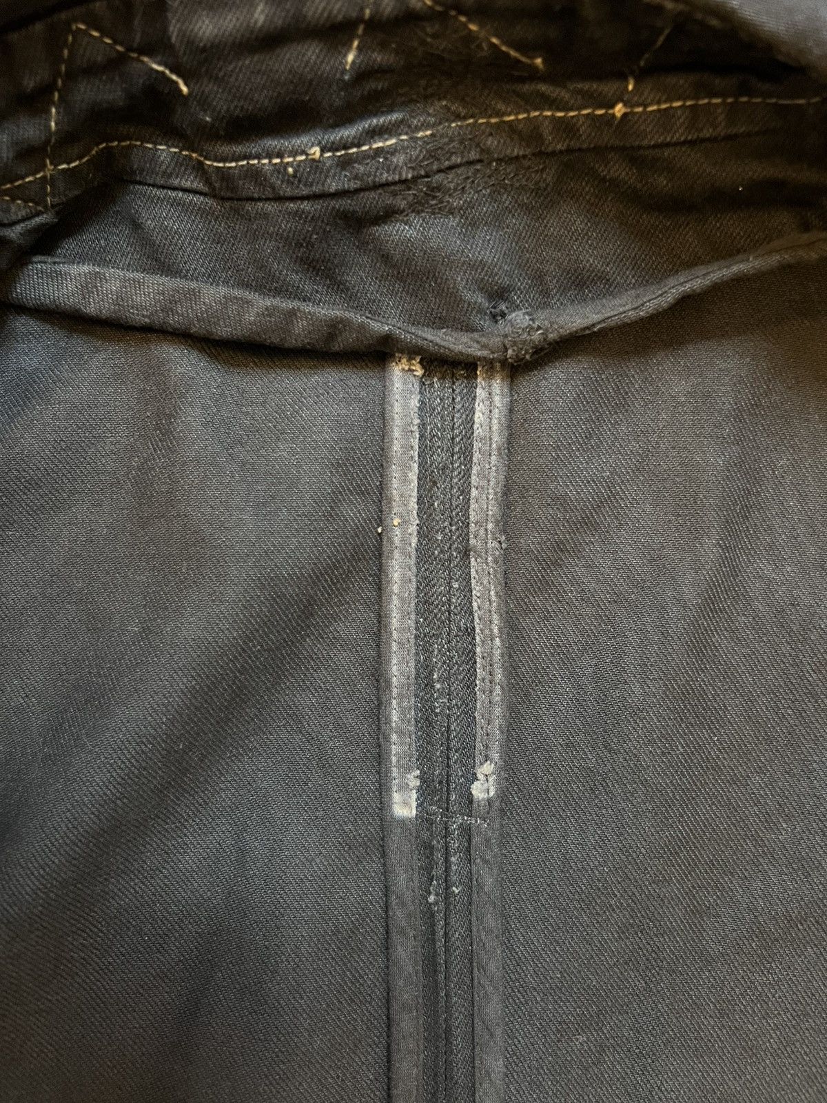 Rick Owens Rick Owens 2000’s Waxed Fishtail Parka Size US S / EU 44-46 / 1 - 17 Thumbnail