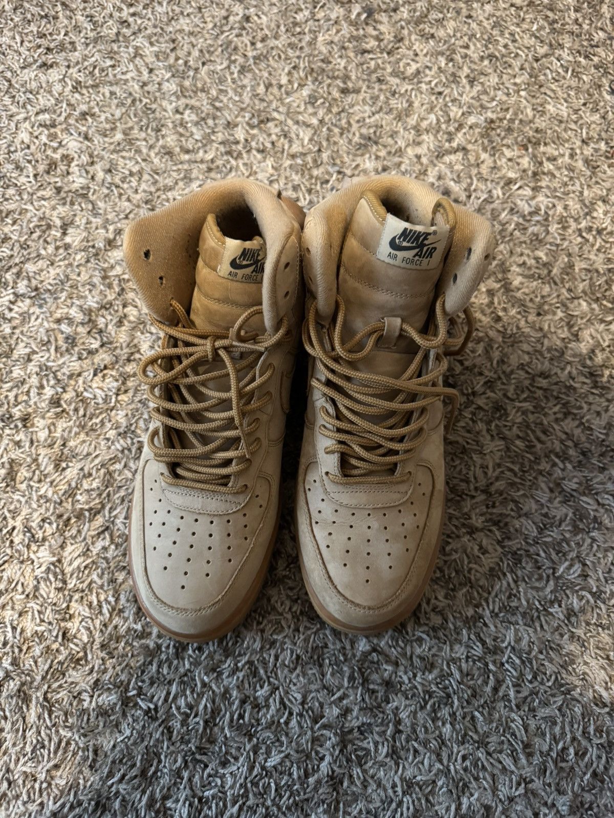 Nike Nike Air Force 1 High Lvl 8 “Flax” Size 9 Size US 9 / EU 42 - 3 Thumbnail