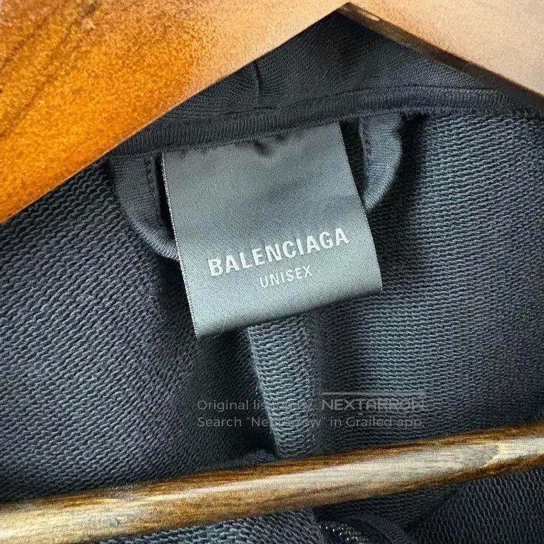 Balenciaga Balenciaga 24FW Faux Two-Piece Hoodie. Size US S / EU 44-46 / 1 - 3 Thumbnail