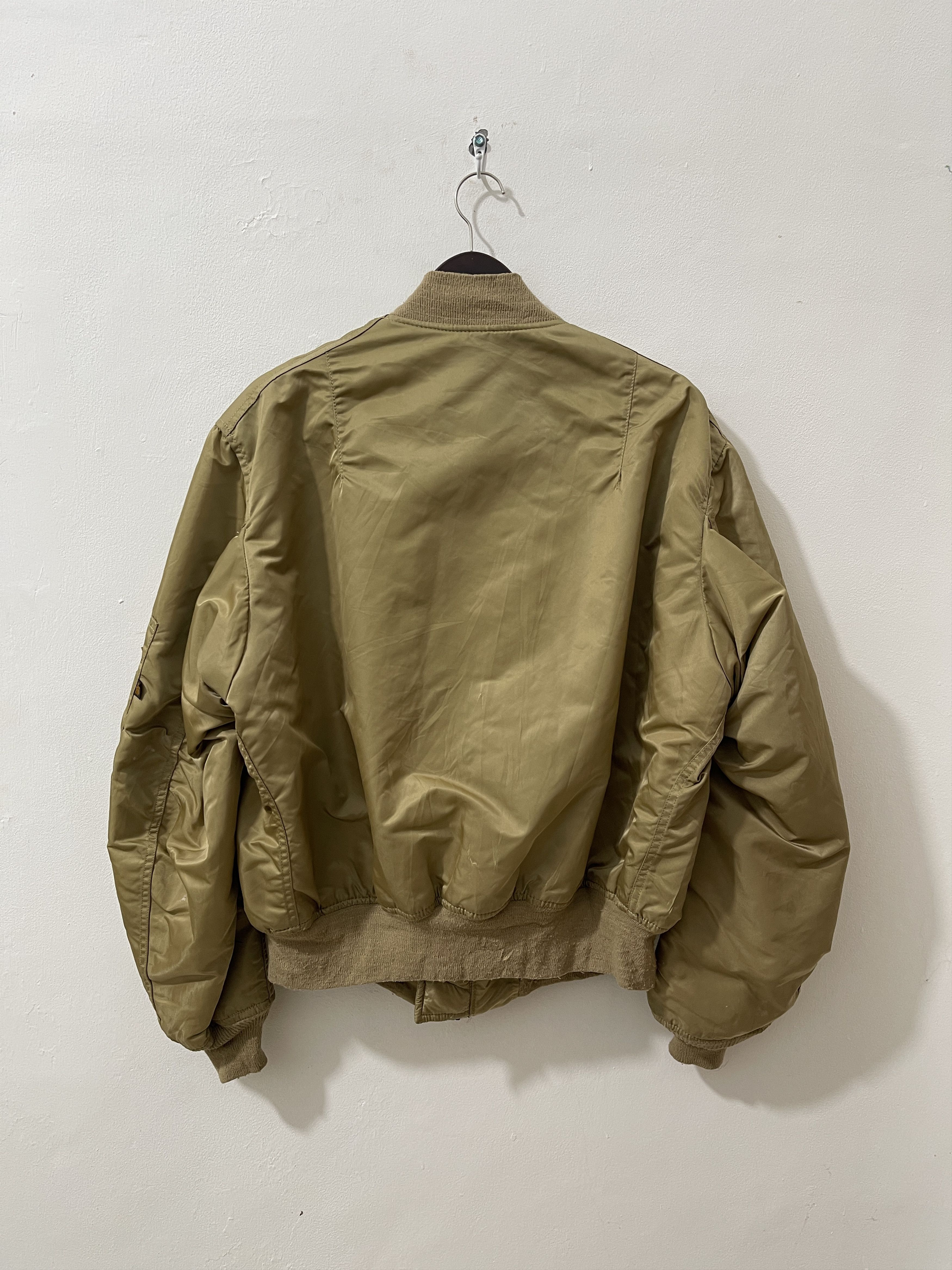 Alpha Industries Vintage Alpha Industries Bomber Flight Jacket Size US XL / EU 56 / 4 - 5 Thumbnail