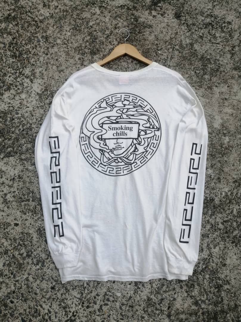 FR2 Fr2 Smoking Chills Longsleeve Tee Size US M / EU 48-50 / 2 - 1 Thumbnail