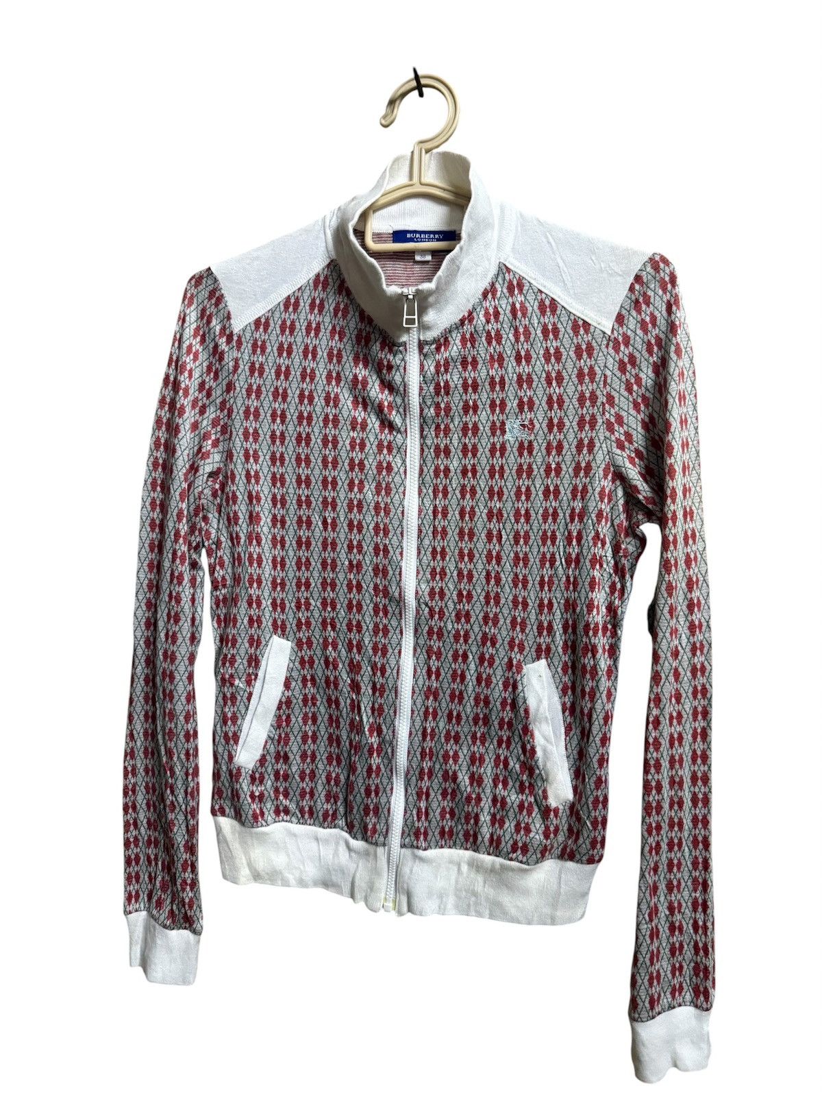 Burberry Burberry London Blue Label Patterned Track Jacket Size S / US 4 / IT 40 - 3 Thumbnail