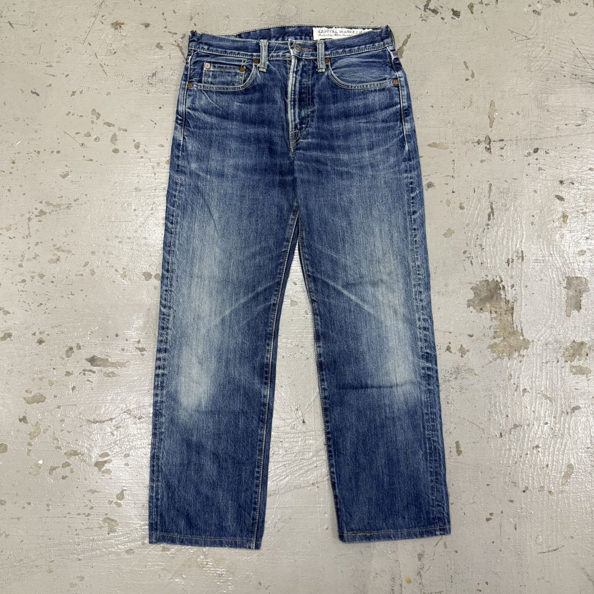 Kapital KAPITAL vintage respect your elders denim Size US 30 / EU 46 - 1 Thumbnail