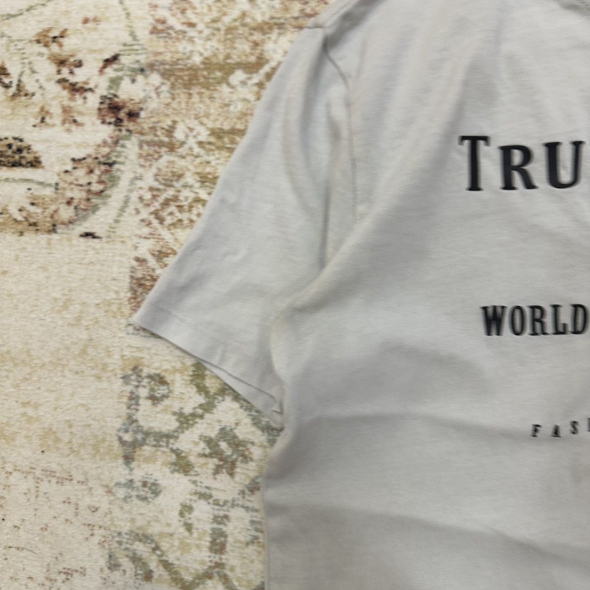 True Religion × Vintage Vintage T-shirts Style By True Religion Trashed Y2K Hype Size US M / EU 48-50 / 2 - 5 Thumbnail