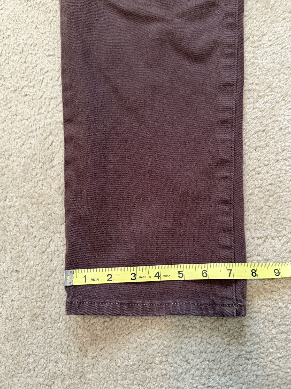 Gap Gap Straight Fit GapFlex Brown Jeans Size 34x30 Size US 34 / EU 50 - 4 Thumbnail