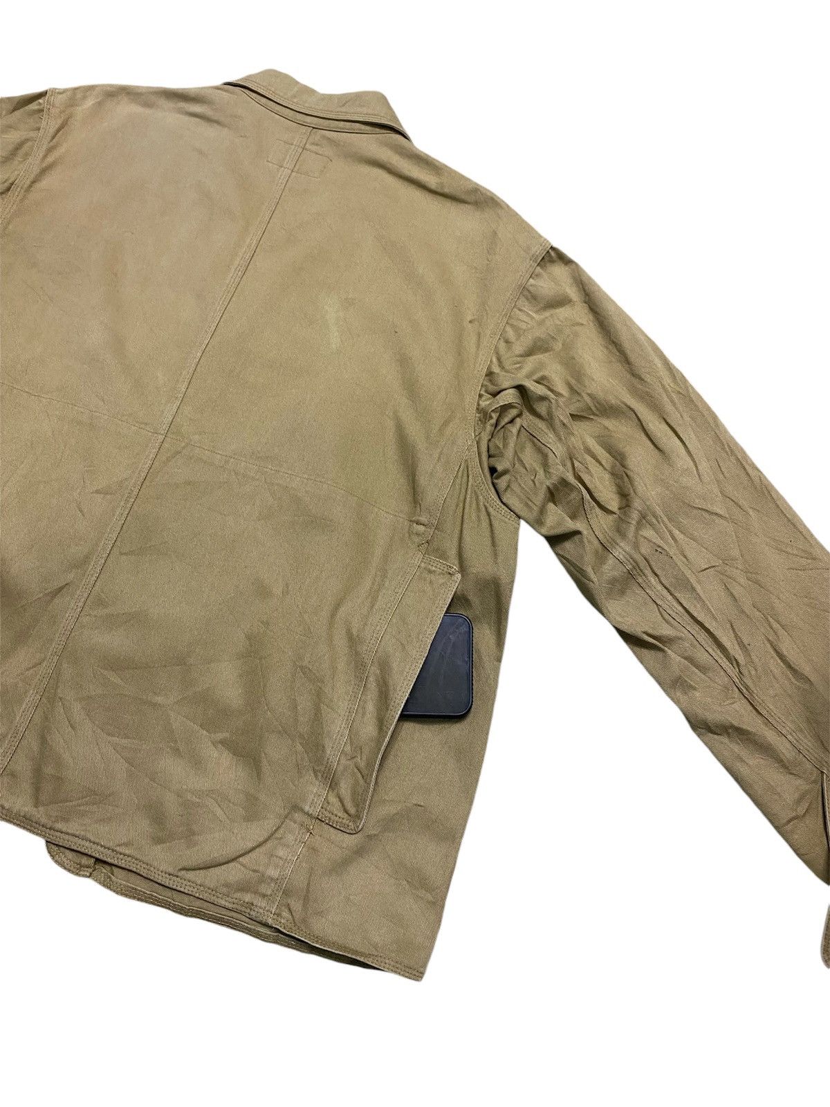 Japanese Brand × Takeo Kikuchi × Vintage Vintage maul ruck takeo kikuchi & his studio chore jacket Size US L / EU 52-54 / 3 - 6 Thumbnail